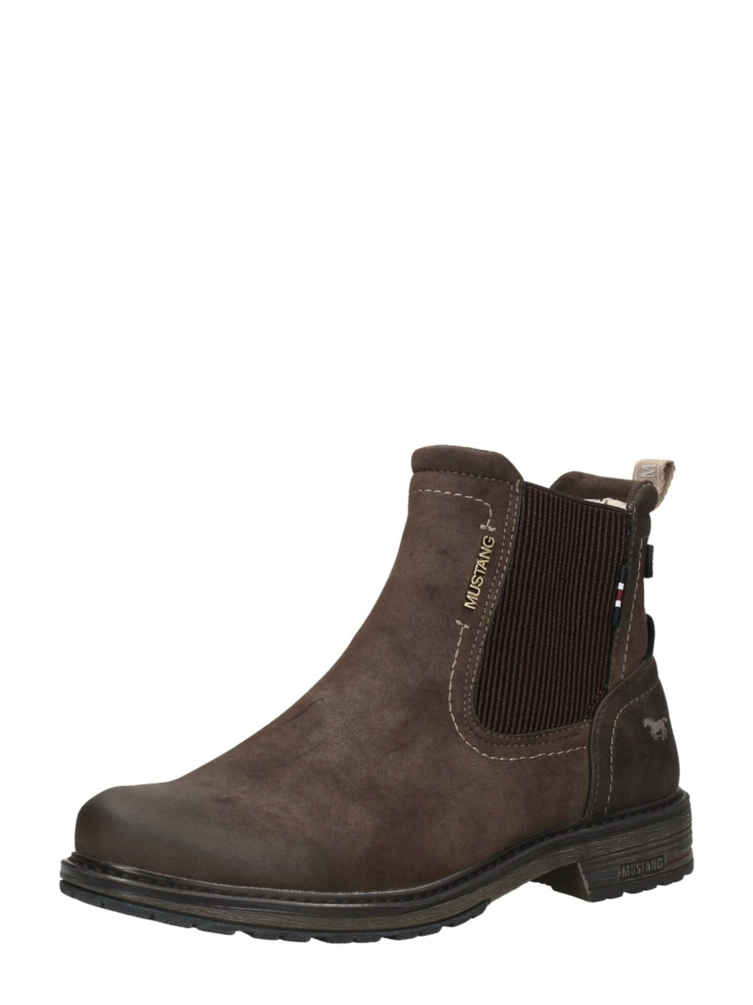 Mustang Chelsea Boots 'Enkellaarzen' Donkerbruin