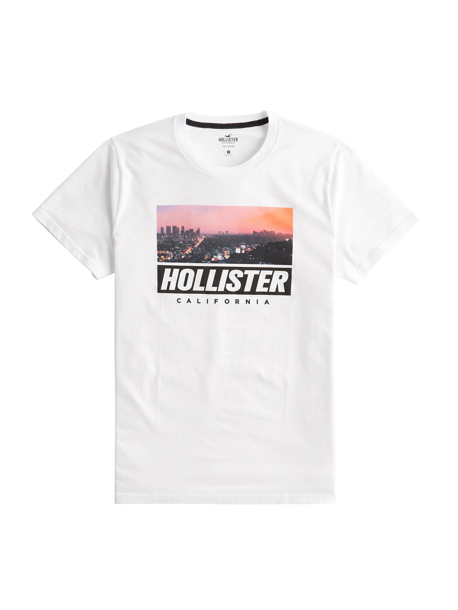 HOLLISTER Marškinėliai  balta / mišrios spalvos