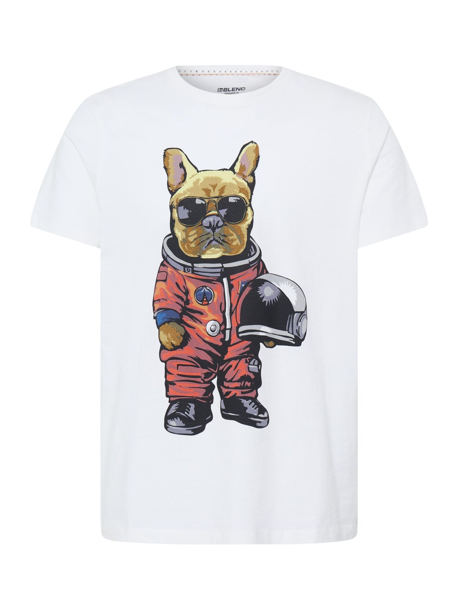 BLEND Camiseta ' BHTee '  blanco