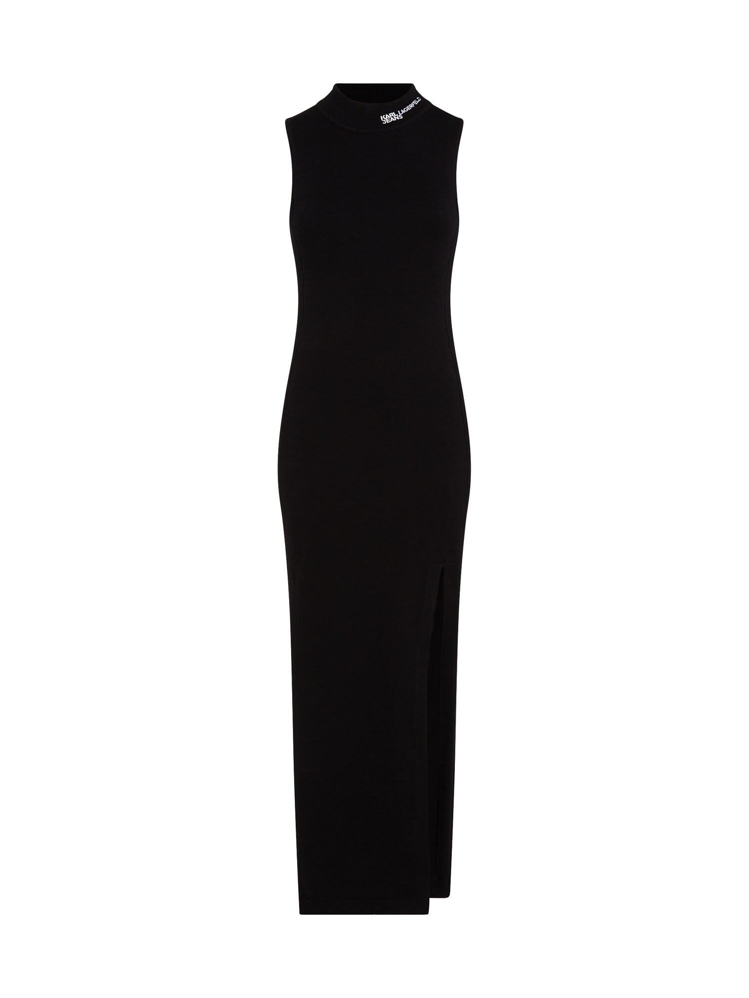 KARL LAGERFELD JEANS Ruha ' Knitted Sleeveless Maxi '  fekete akciós termékkép 1