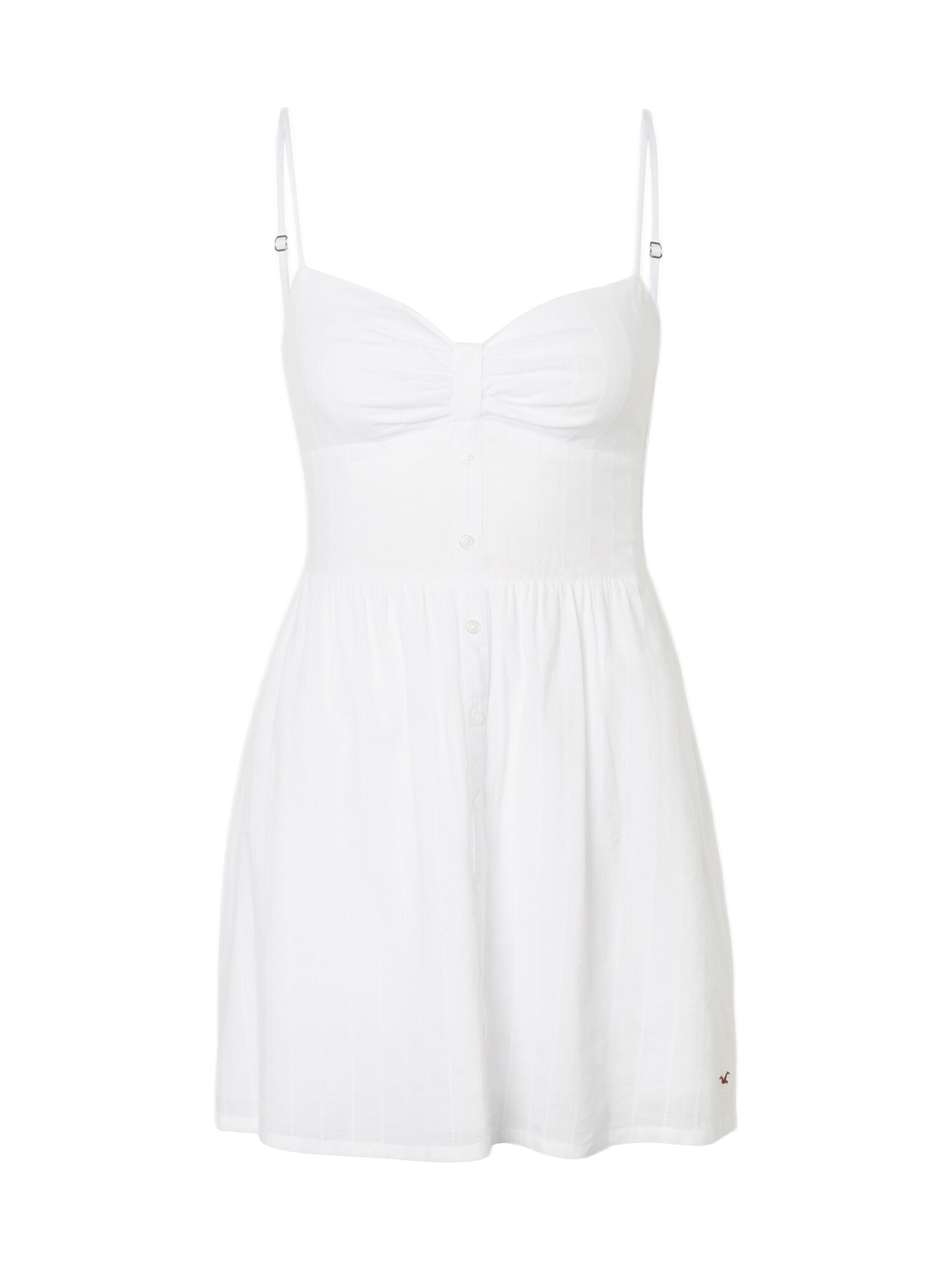 HOLLISTER Rochie de vară  alb