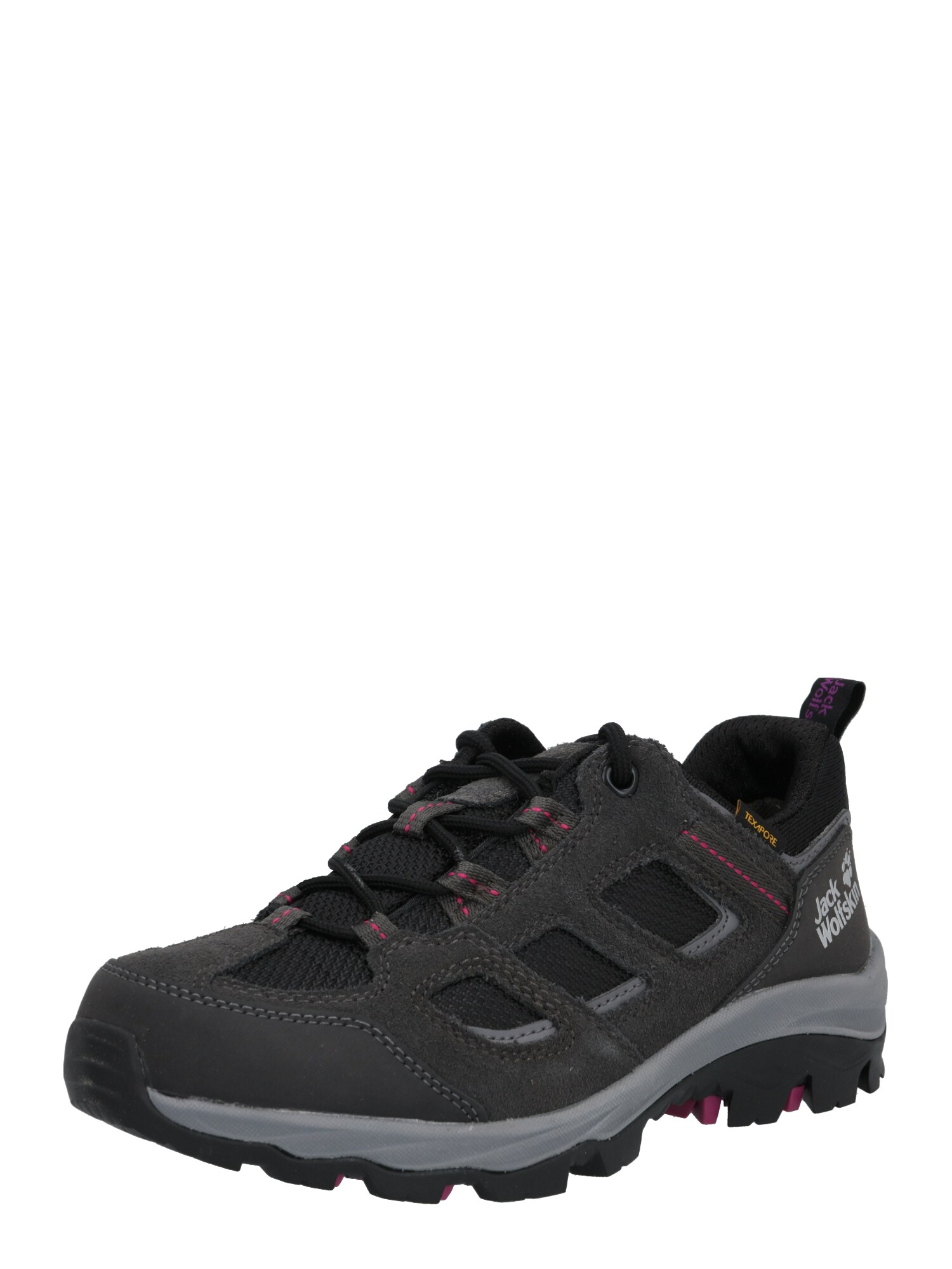 JACK WOLFSKIN Pusbačiai 'VOJO'  juoda / tamsiai pilka