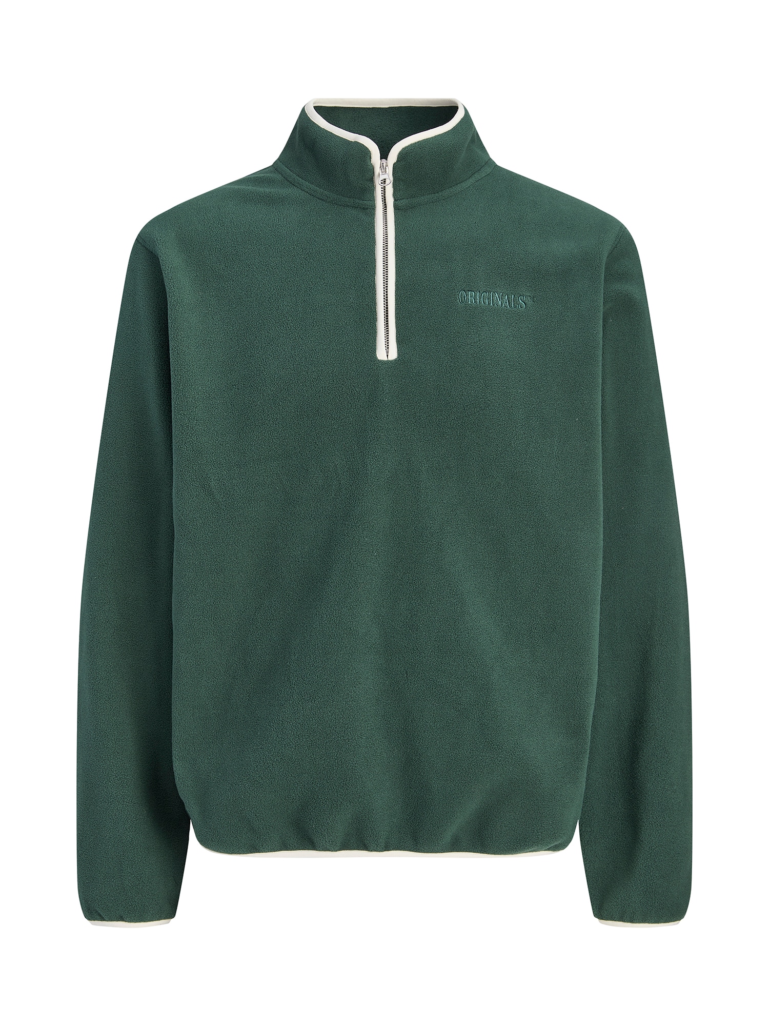 JACK &amp; JONES Jersey 'JORFREDERIKSBERG'  verde oscuro / blanco
