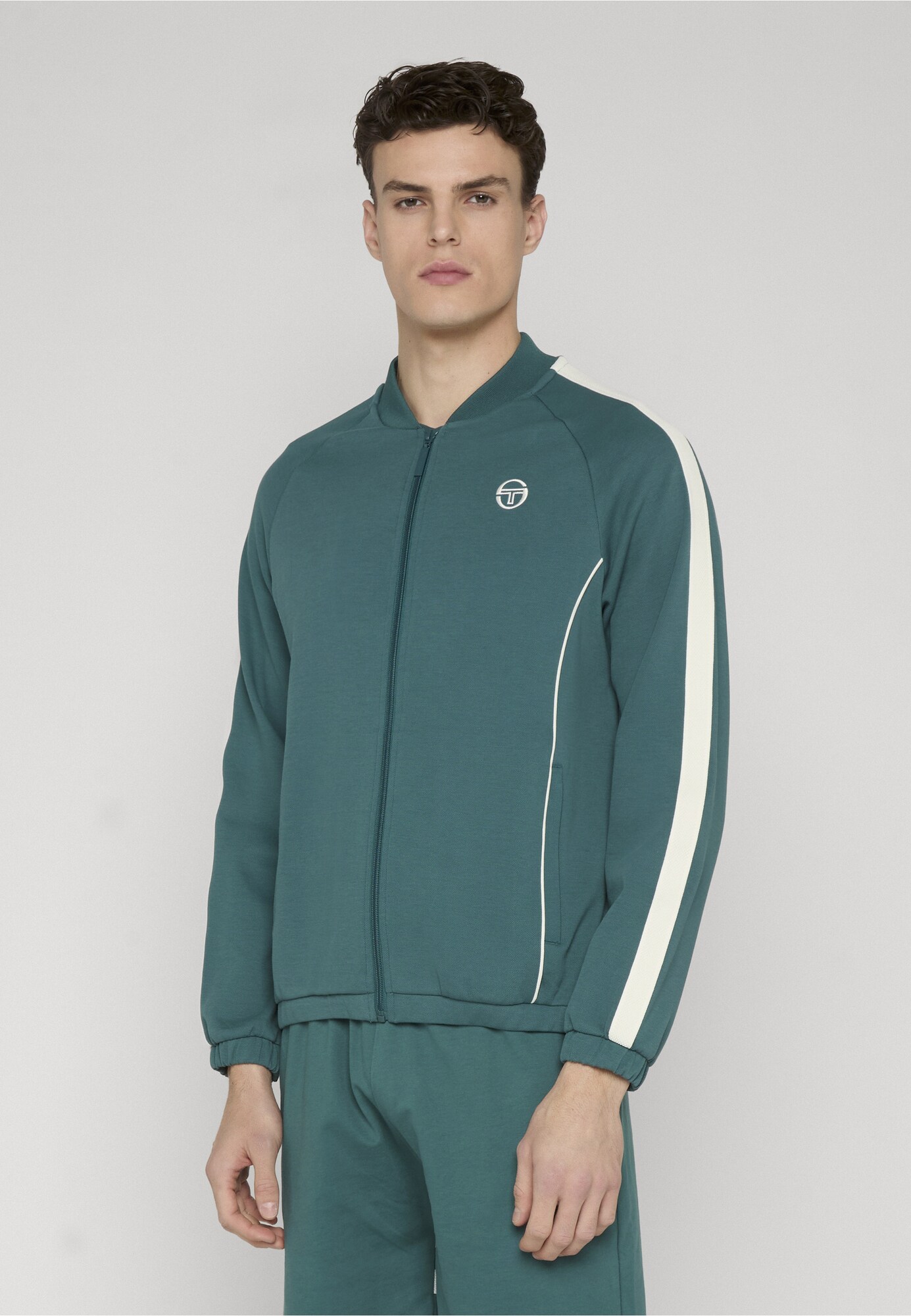 Sergio Tacchini Sudadera con cremallera 'Egeo' petróleo – imagen 3