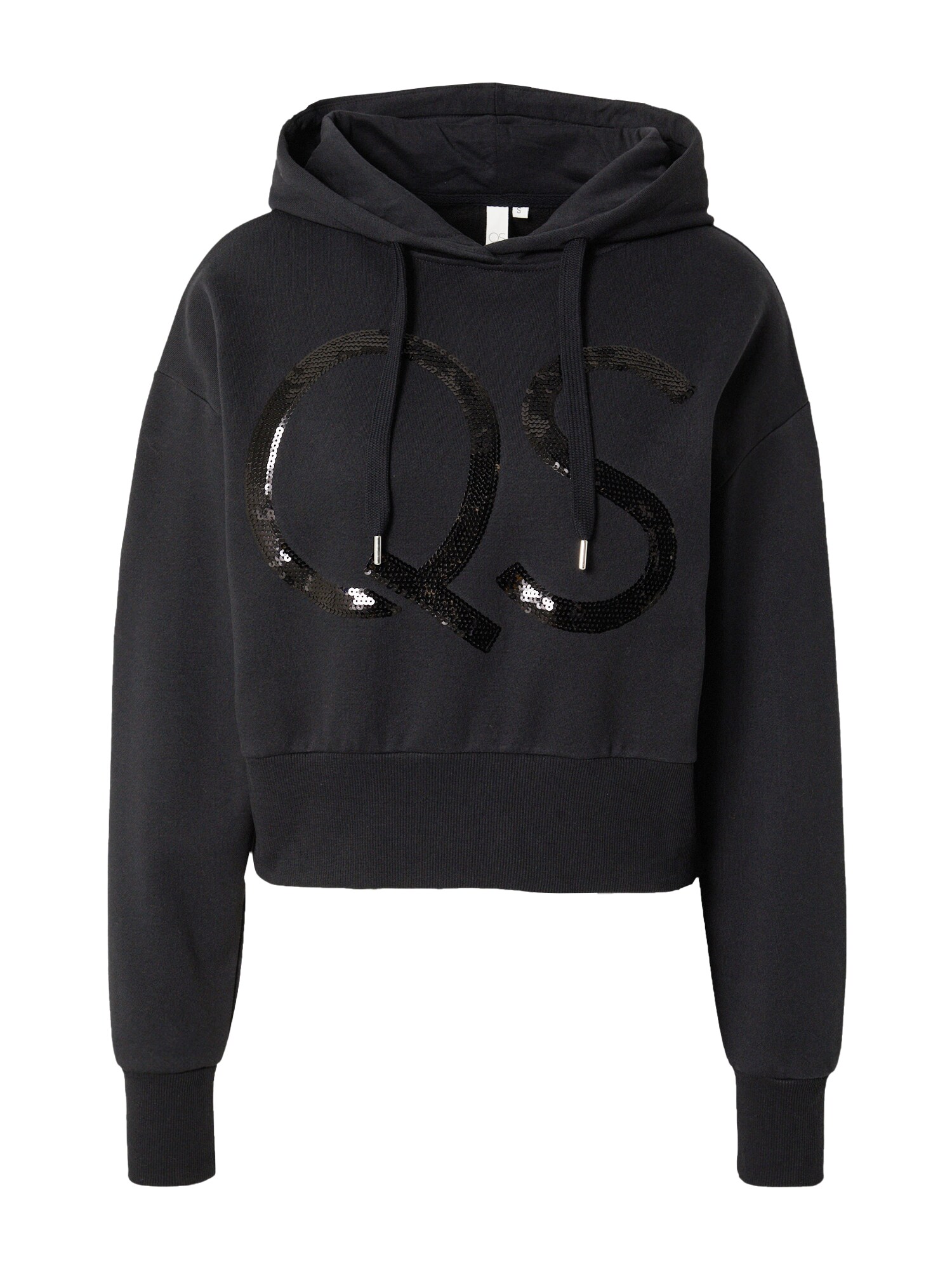 QS by s.Oliver Sweatshirt  preto