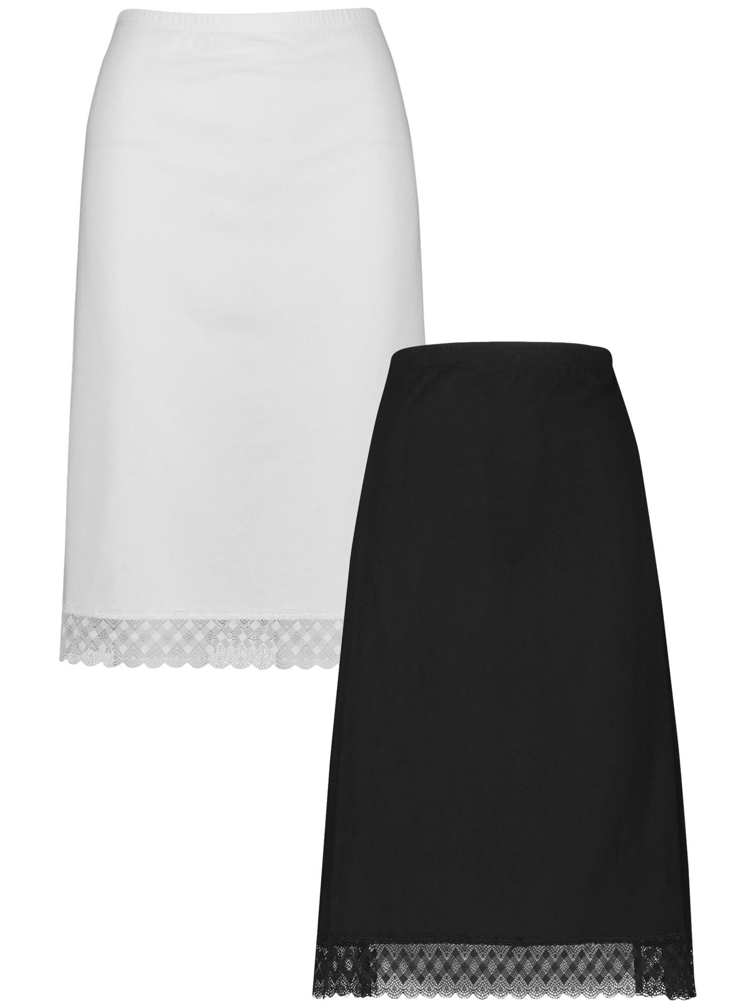 Next Chiloți lungi  negru / alb