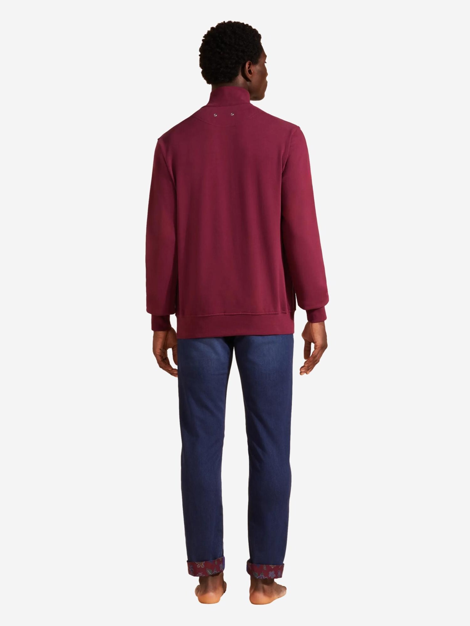 Vilebrequin Sudadera con cremallera  rojo – imagen 4