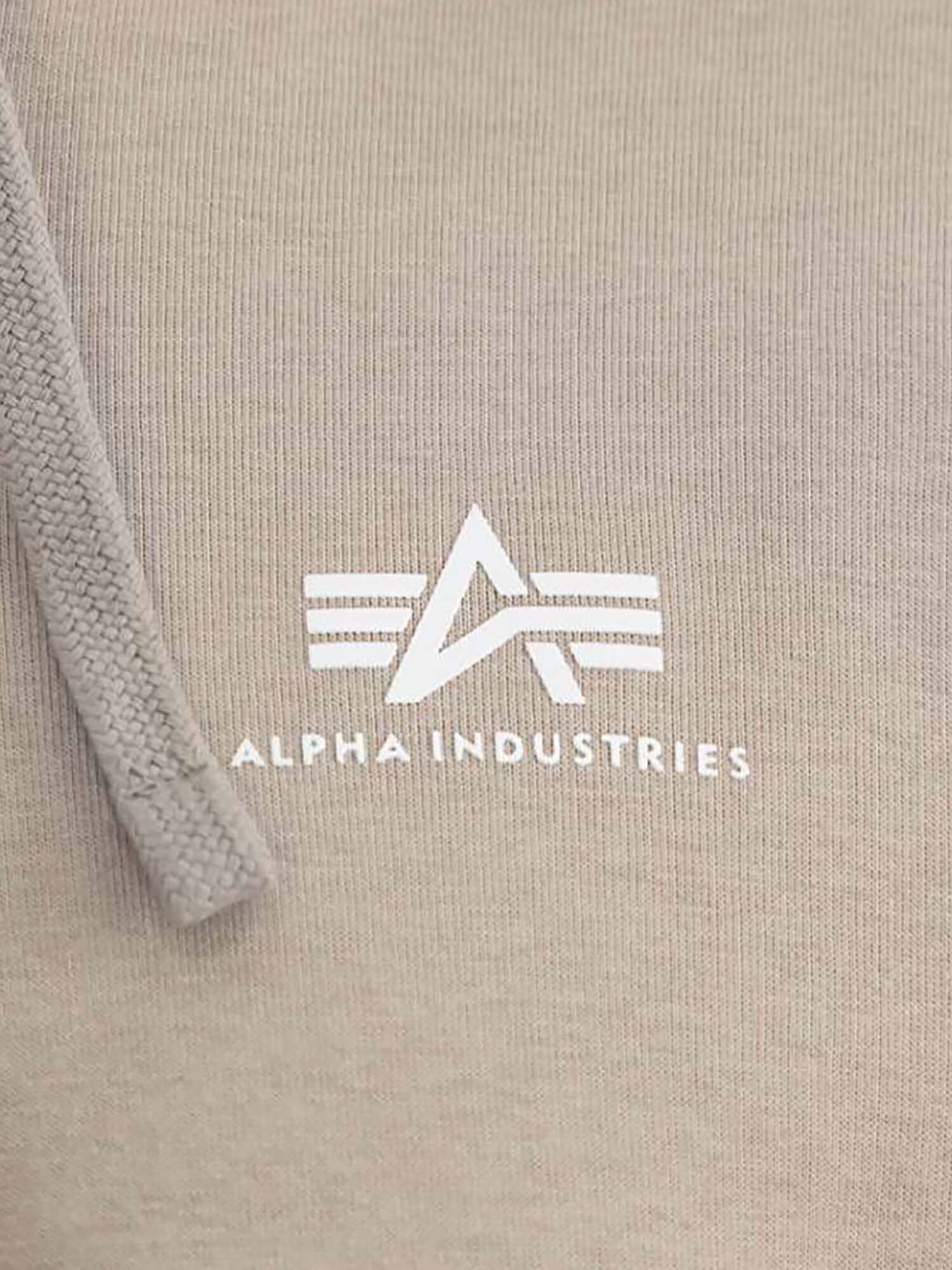 ALPHA INDUSTRIES Sudadera arena – imagen 4