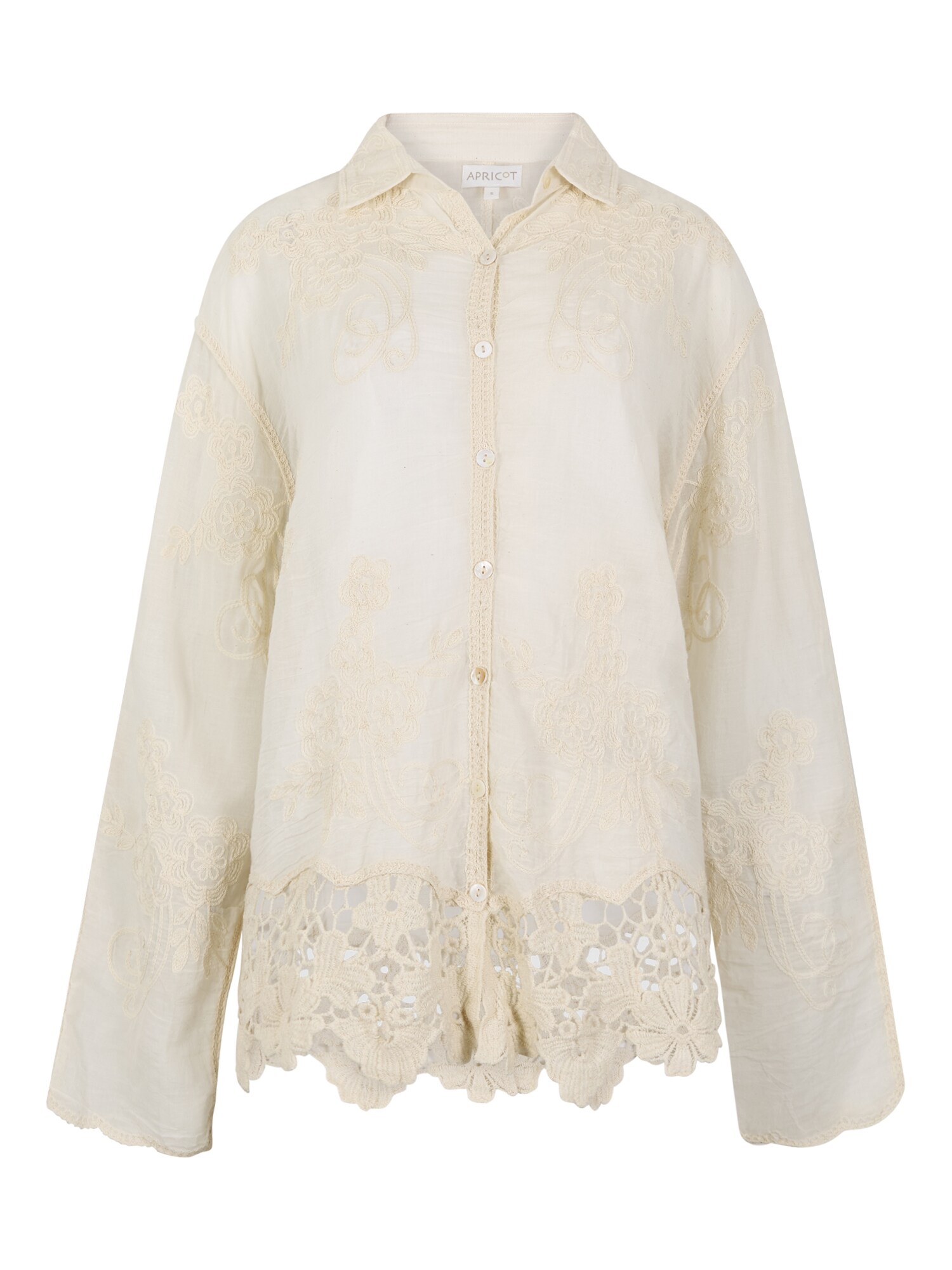 Apricot Blouse ' ' Stone Grey
