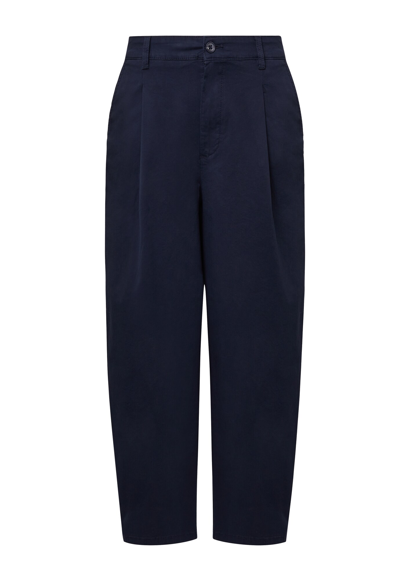 s.Oliver Pantaloni cutați  bleumarin