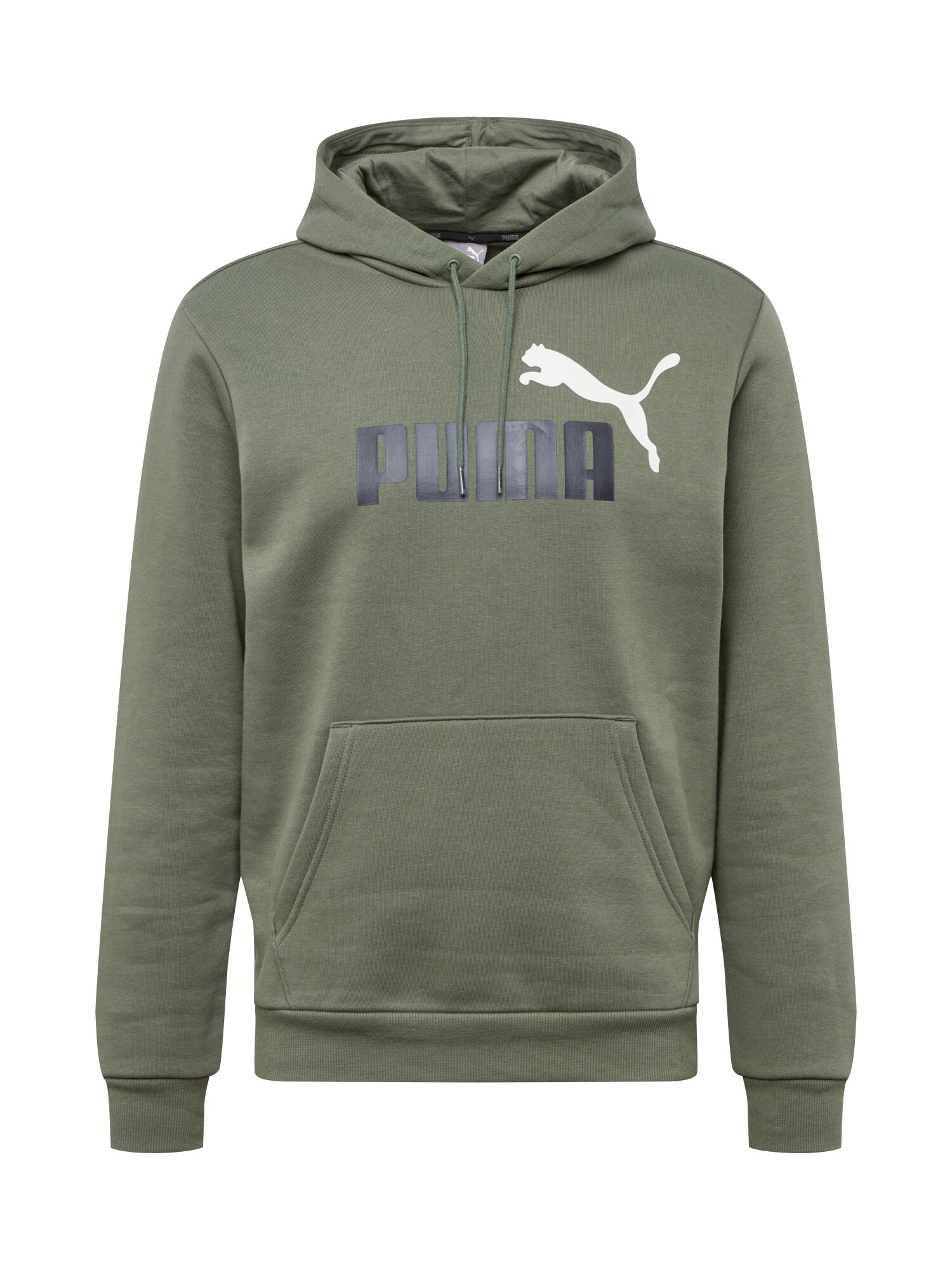 PUMA Sportinio tipo megztinis  žalia / juoda / balta