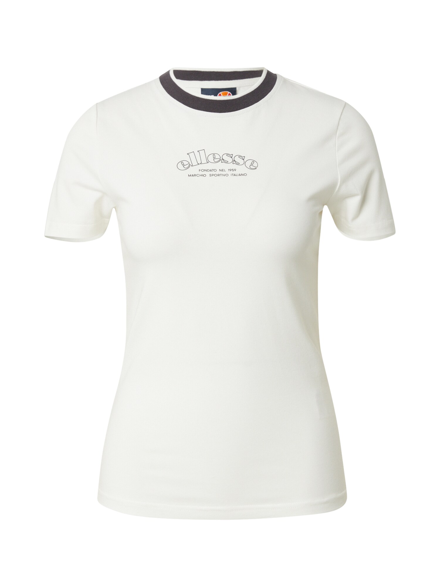 ELLESSE Tričko 'Lauter' čierna / biela