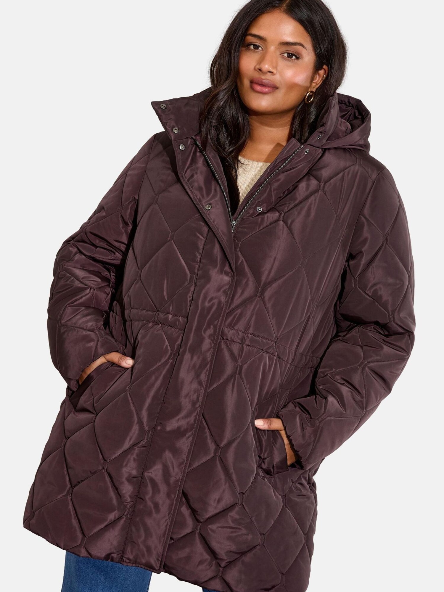 Friends Like These Palton de iarnă  mov zmeură