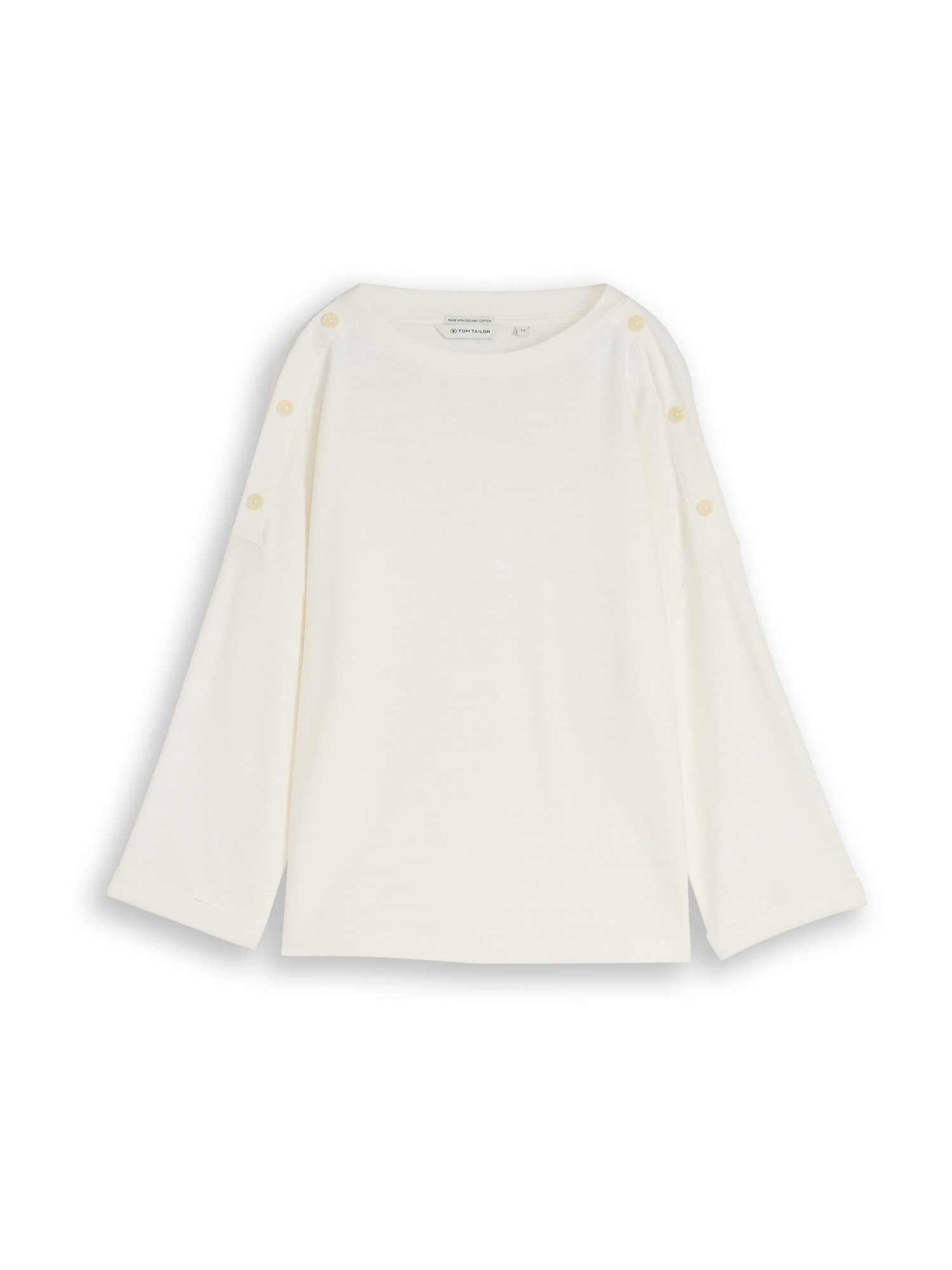 TOM TAILOR Tricou  alb