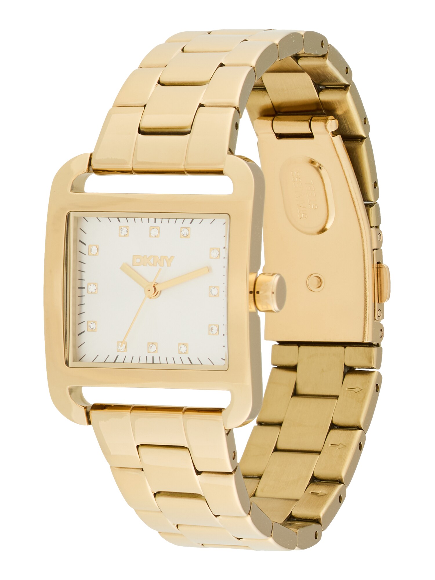 DKNY Ceas analogic City Midi  auriu