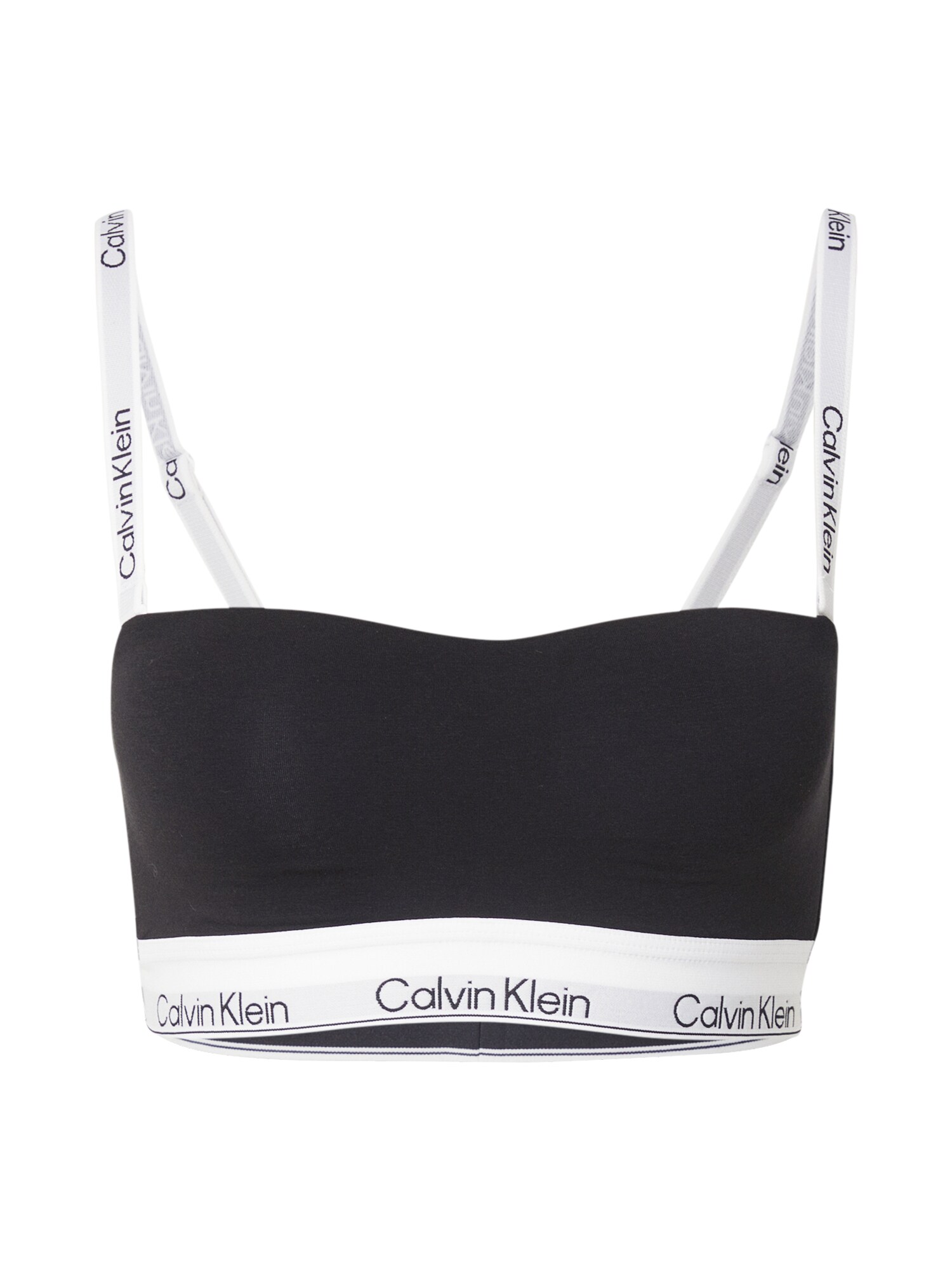 Calvin Klein Underwear Sutien  negru / alb