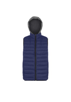 boundry Bodywarmer Donkerblauw / Grijs gemêleerd / Zwart