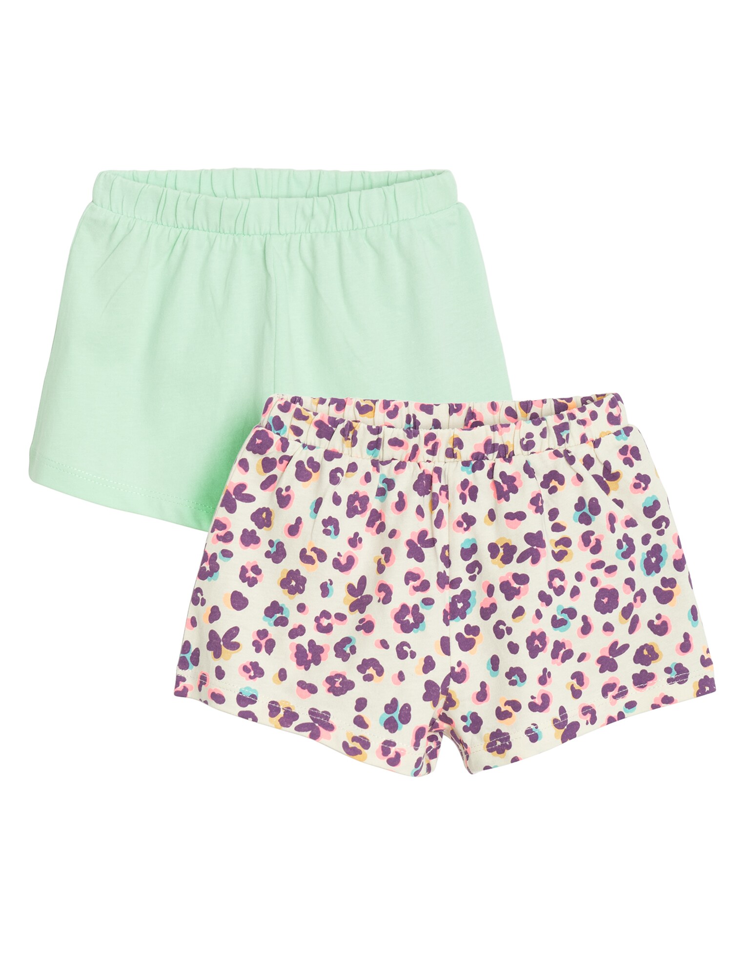 Cool Club Pantaloni  albastru deschis / verde deschis / lila / alb