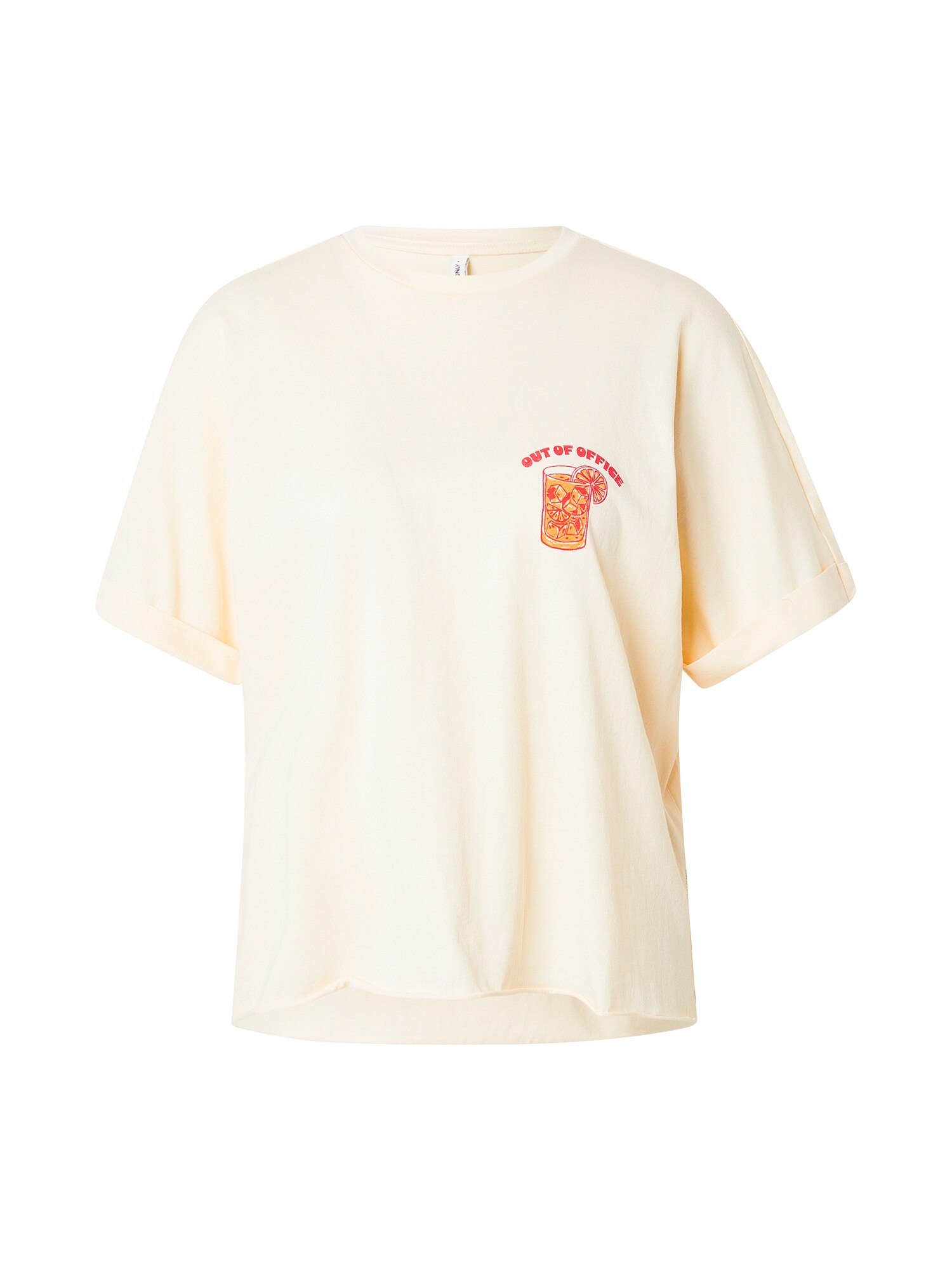 ONLY Tricou ONLMINNA  șamoa / portocaliu / portocaliu homar / roşu închis