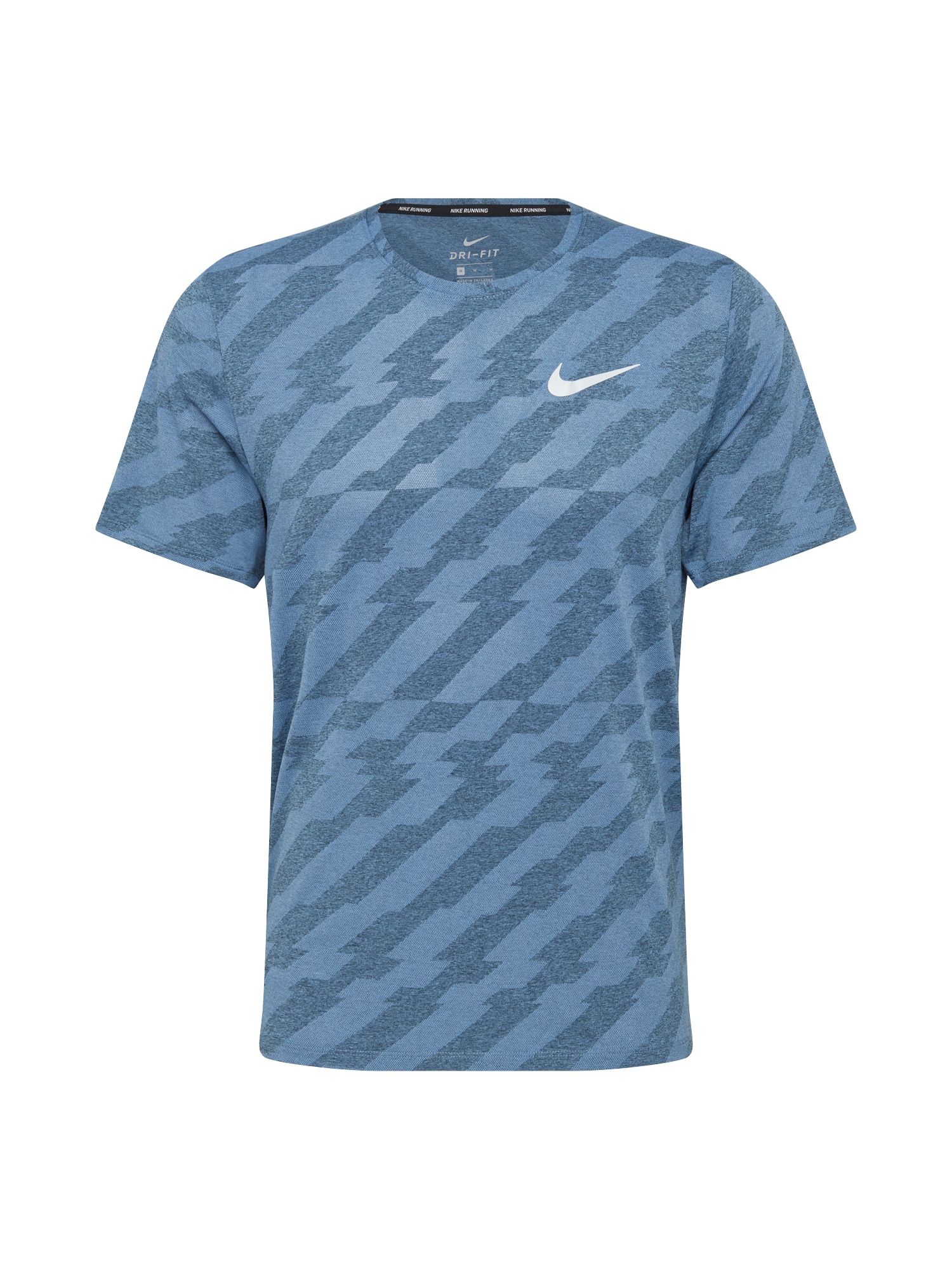 NIKE Sportiniai marškinėliai  mėlyna / dangaus žydra / balta