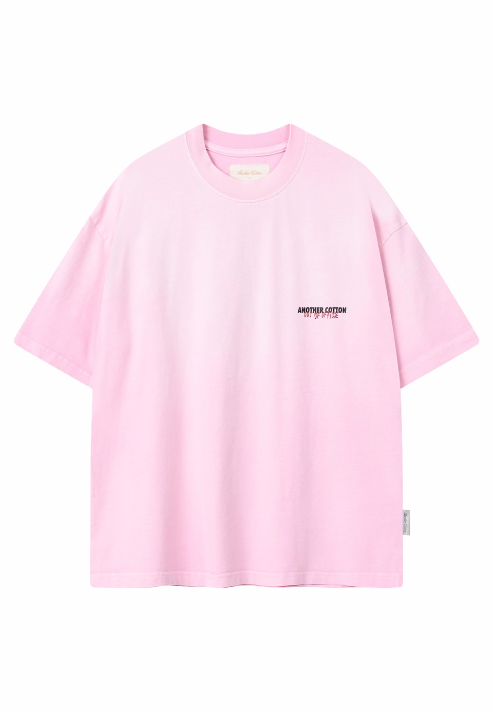 T-shirt 'Vacation Rules' rosa / röd