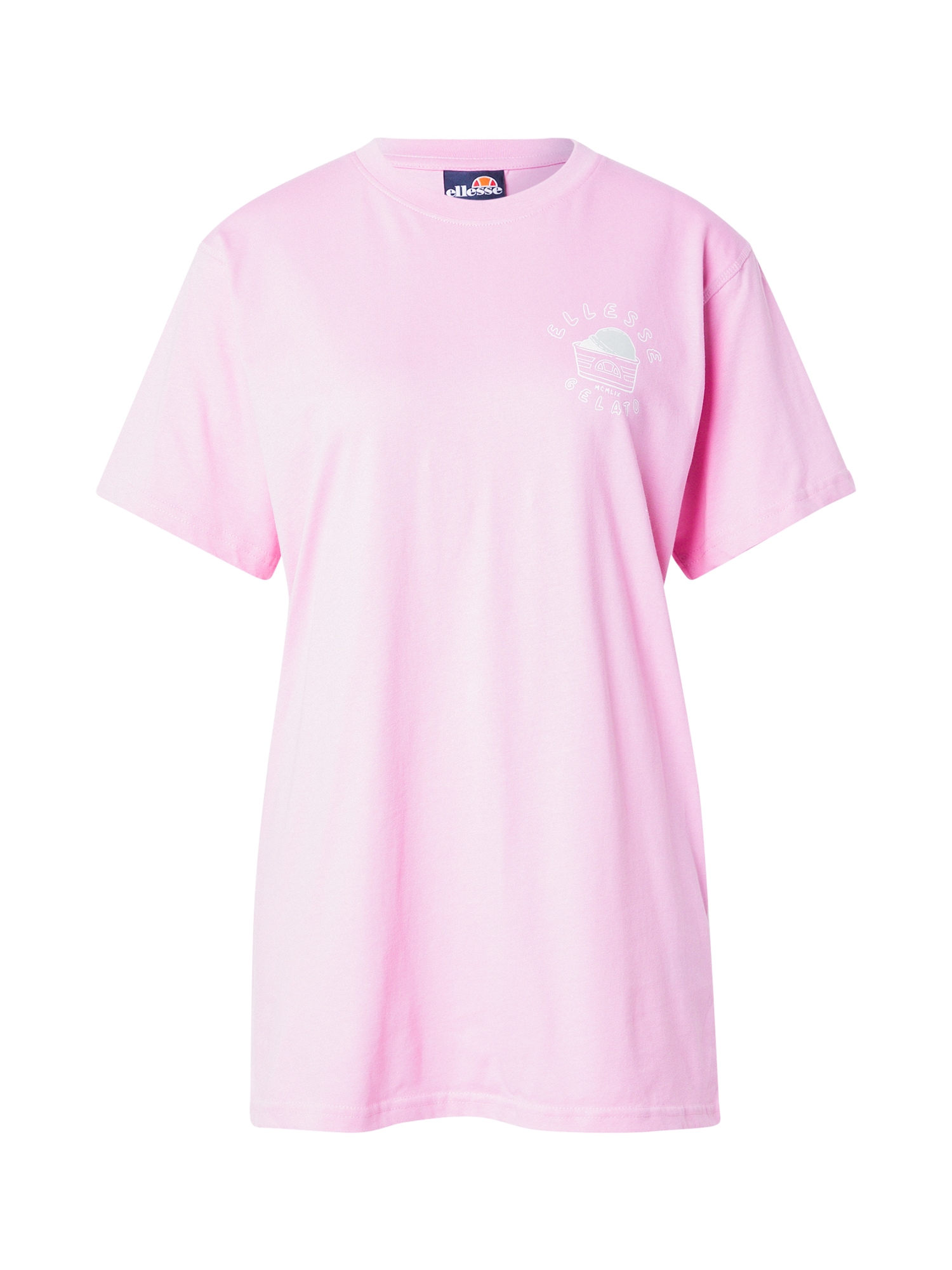 ELLESSE Tricou STREGA  maro / verde mentă / roz deschis / alb