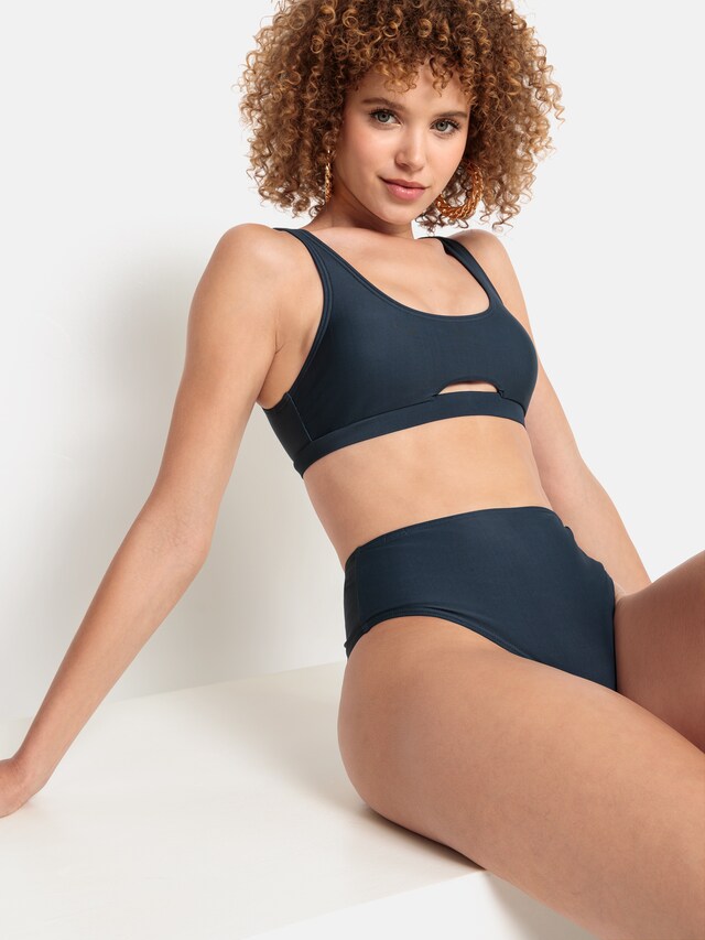 LSCN by LASCANA, Bikini felső 'Gina', kék, 4 kép a 4 közül