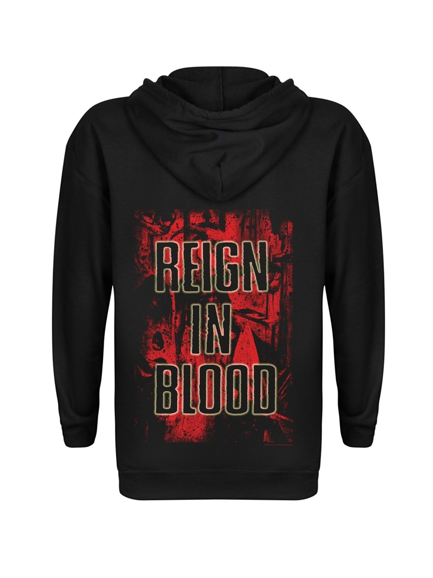Slayer Sudadera 'Slayer Reign in Blood Logo Zip-up Kapuzenpullover' negro – imagen 2