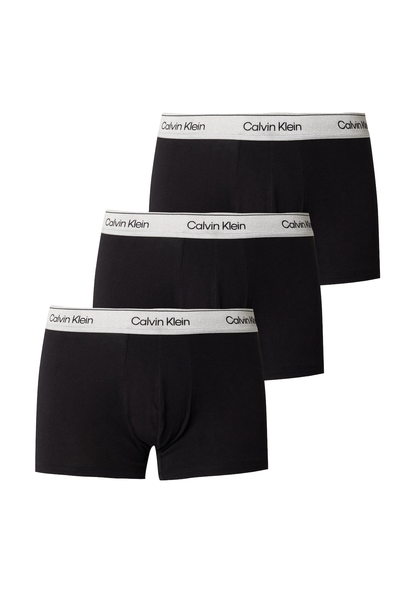 Calvin Klein Boxeri gri metalic / alb