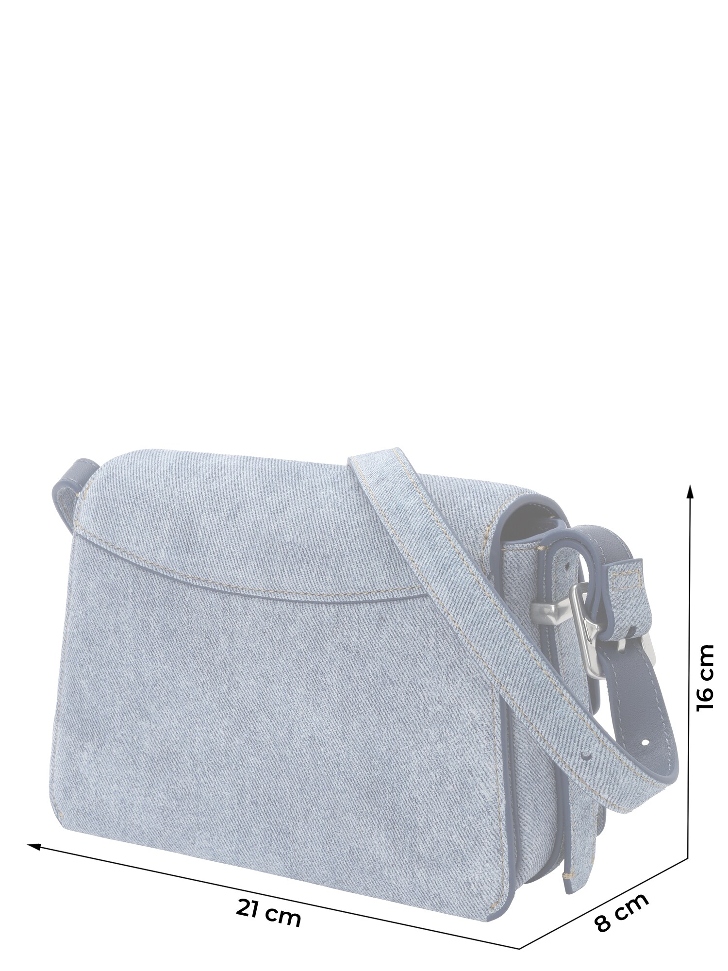 3.1 Phillip Lim Válltáska  tengerészkék / világoskék termék 2. képe