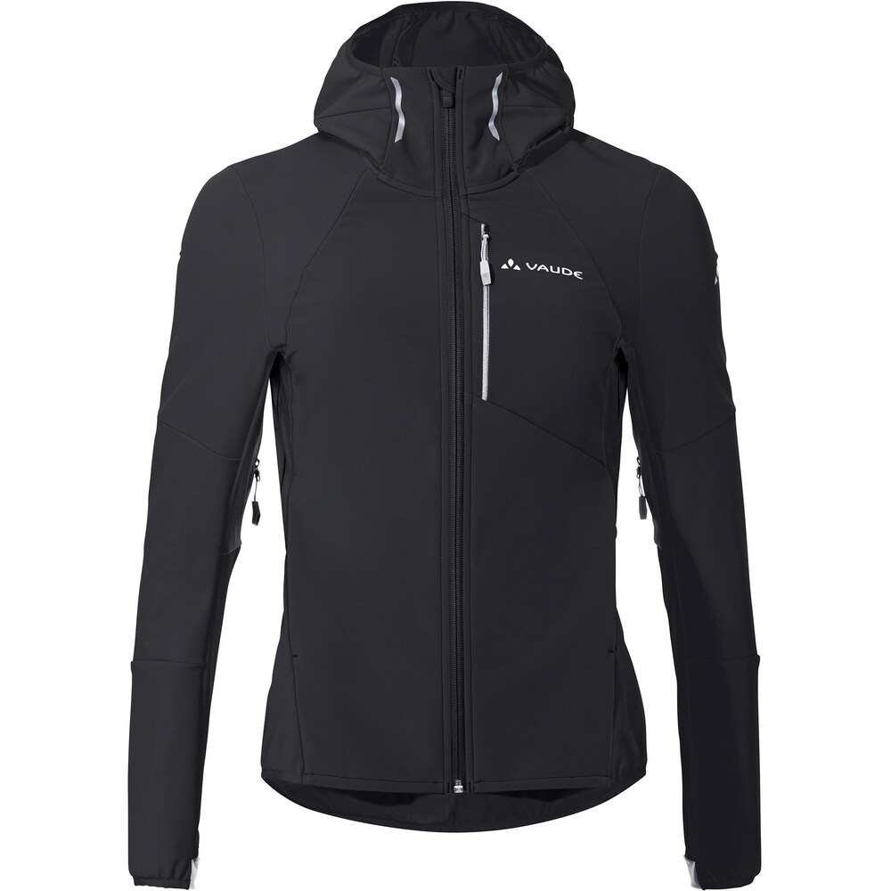 VAUDE Softshelljacke 'Larice IV' Damen Größe XXL schwarz / weiß