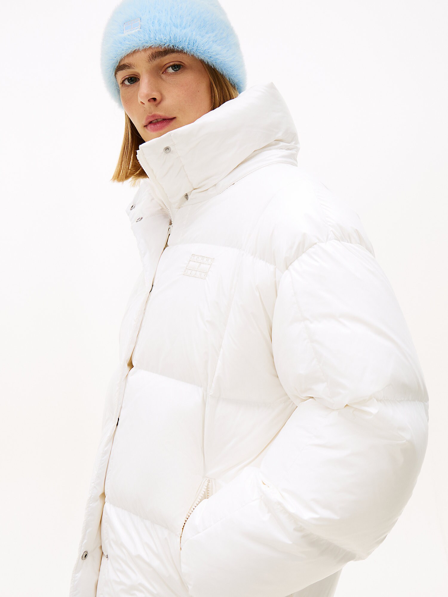 Tommy Jeans Zimný kabát 'Alaska' biela (obrázok 4)