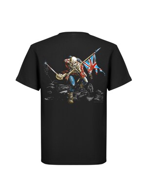 Iron Maiden Camiseta 'Iron Maiden Trooper T-Shirt'  negro