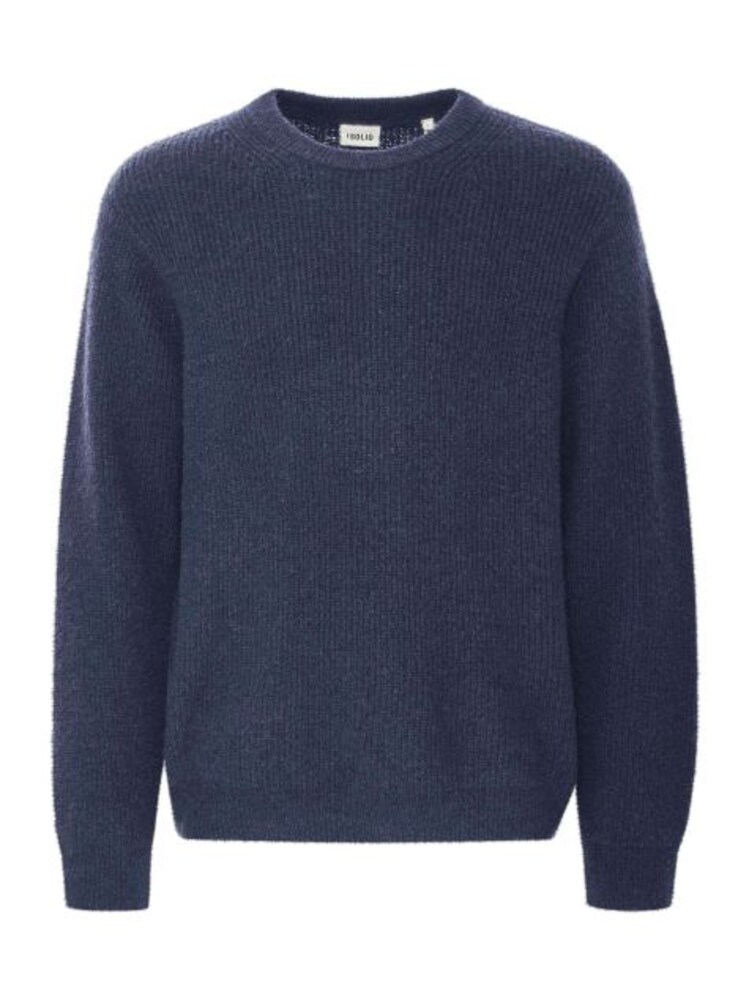 !Solid Strickpullover ' SDMACK ' Herren Größe XL blau