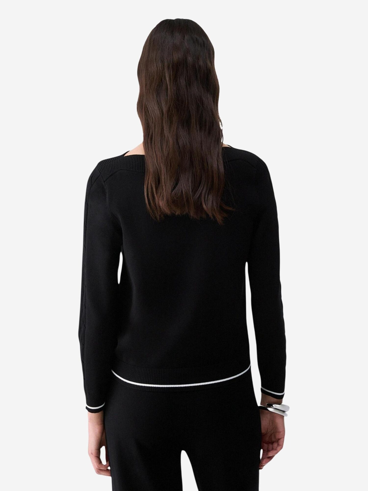 Liu Jo Jersey 'ECS MAGLIA CHIUSA TF6189 MS63L'  negro – imagen 2
