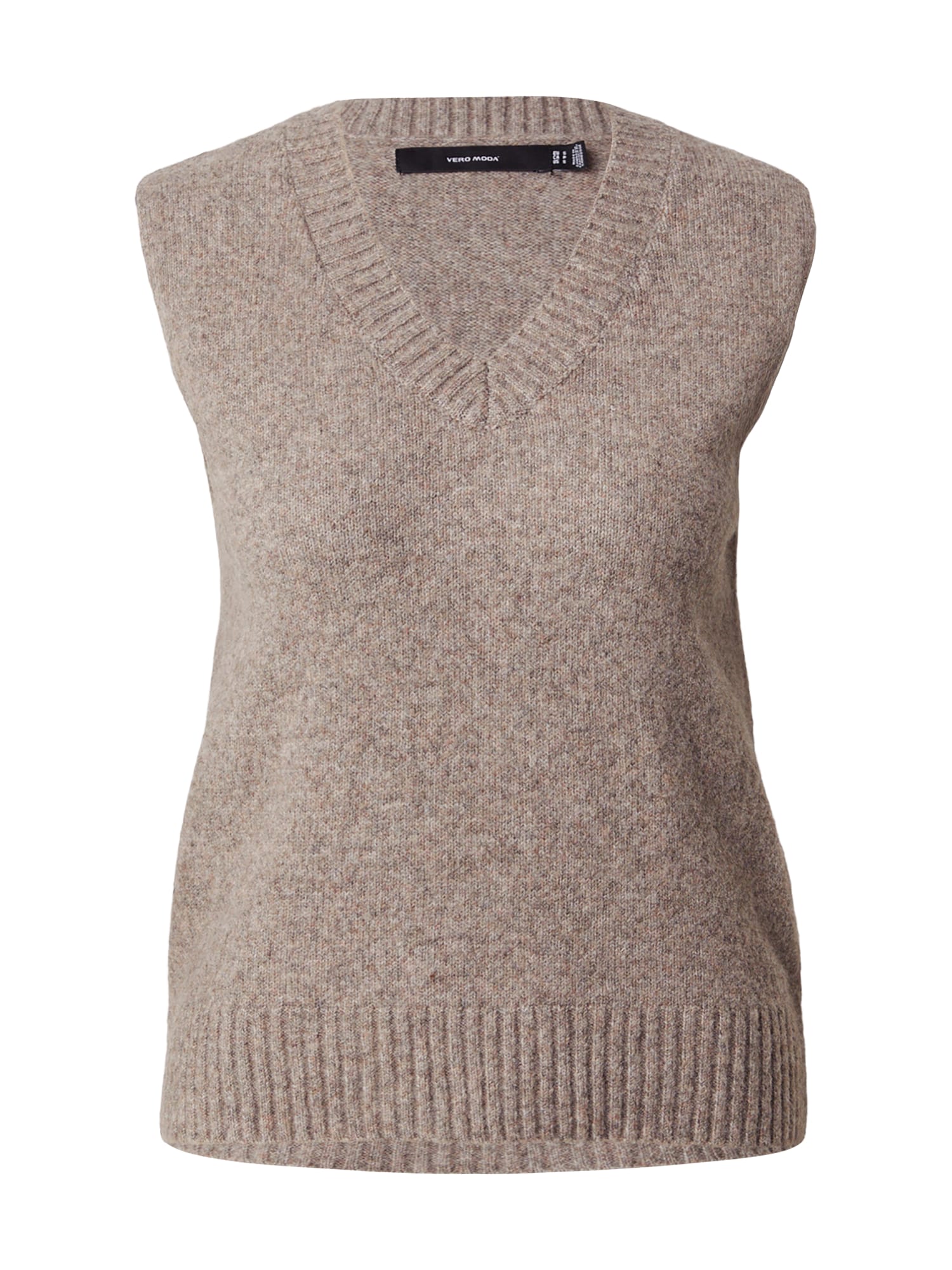 VERO MODA Pulover VMBOOM gri taupe