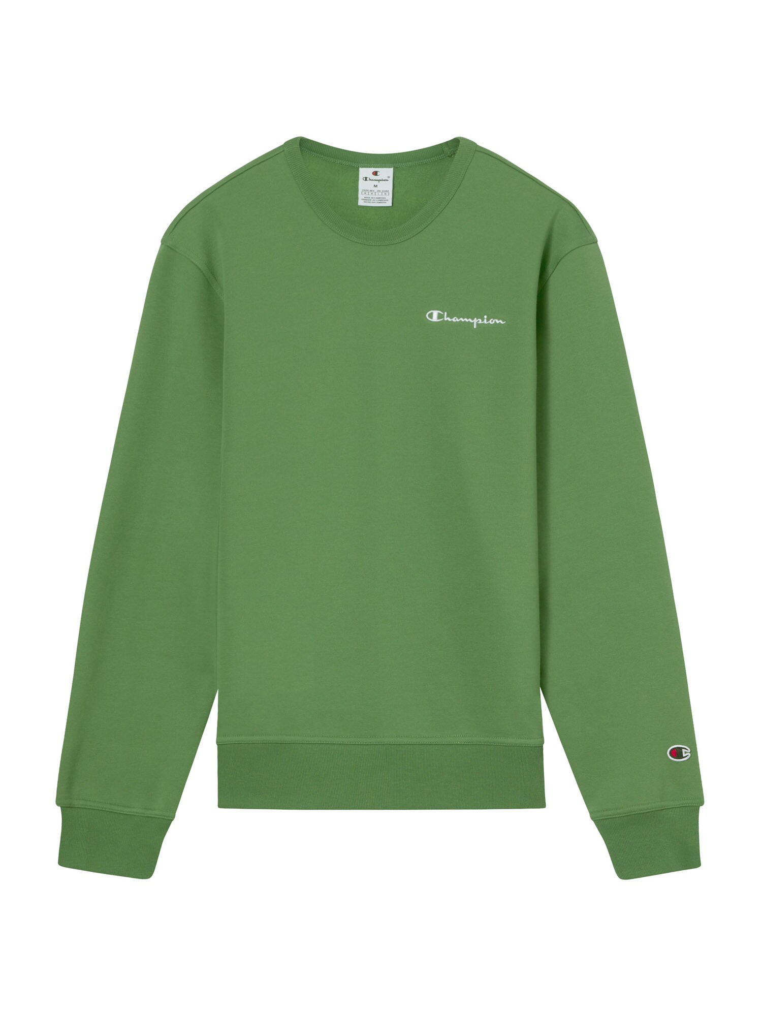 Champion Authentic Athletic Apparel Bluză de molton  verde / alb
