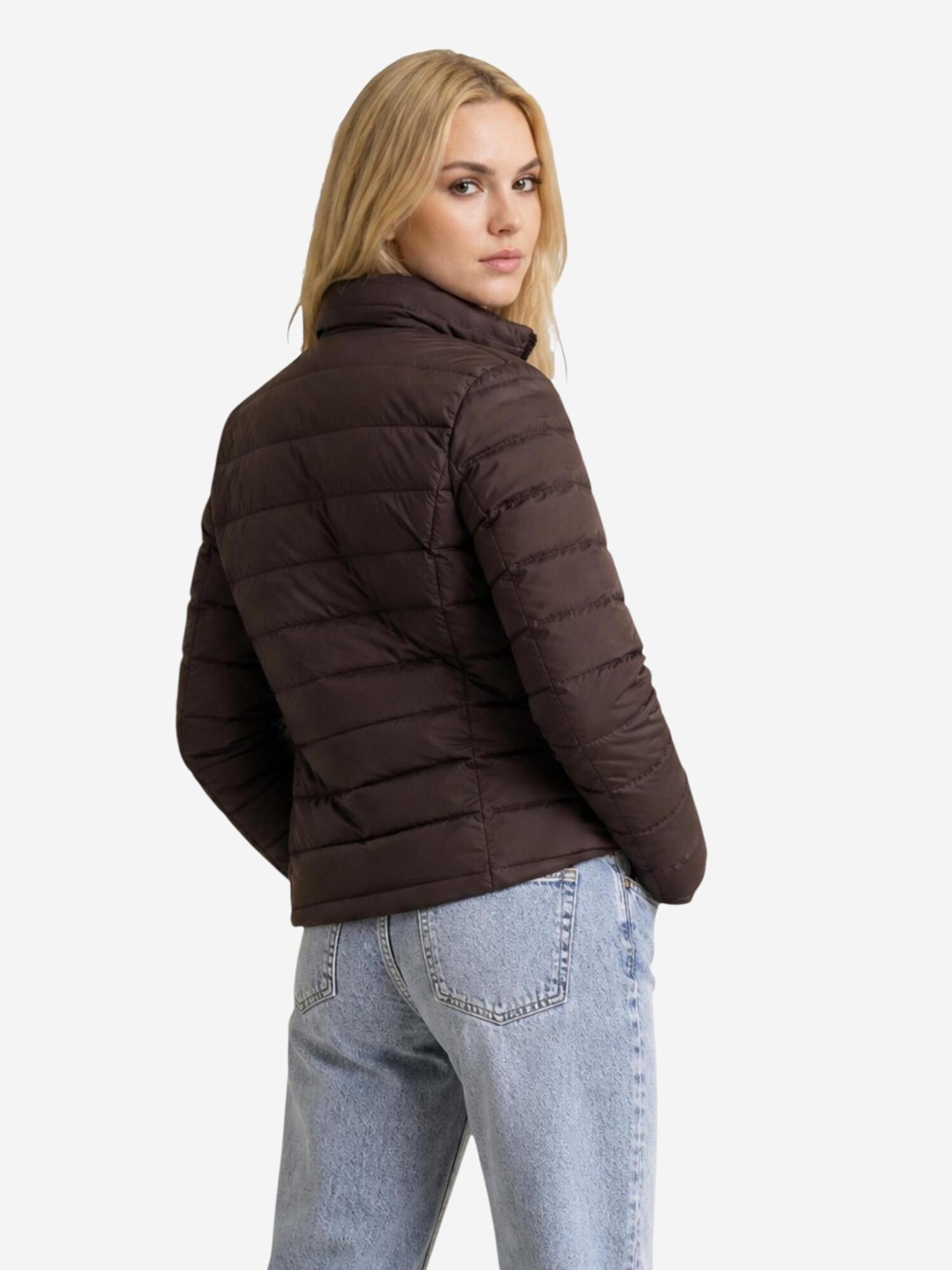 GUESS Chaqueta de invierno marrón – imagen 2