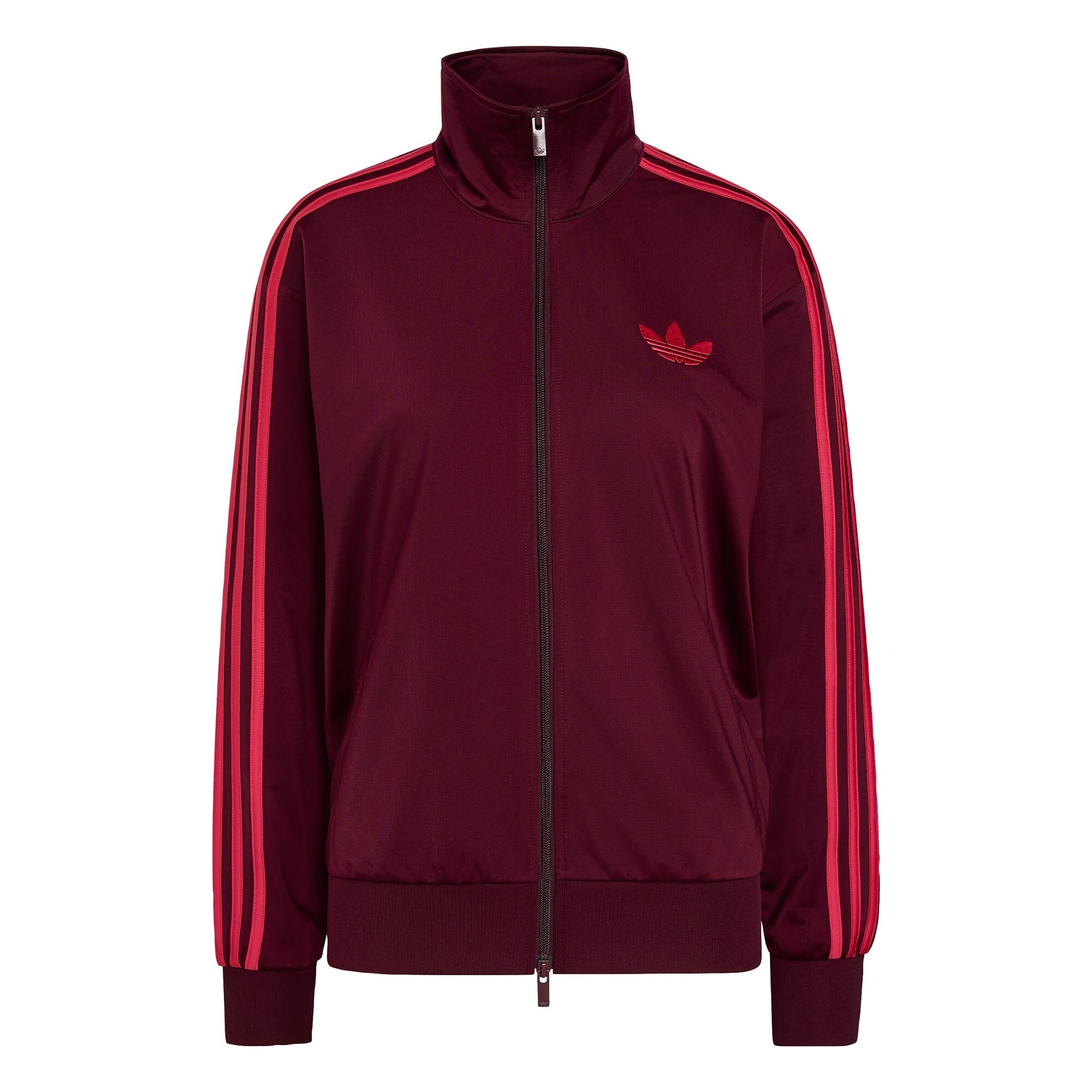 ADIDAS ORIGINALS Hanorac Firebird roșu vin / purpuriu