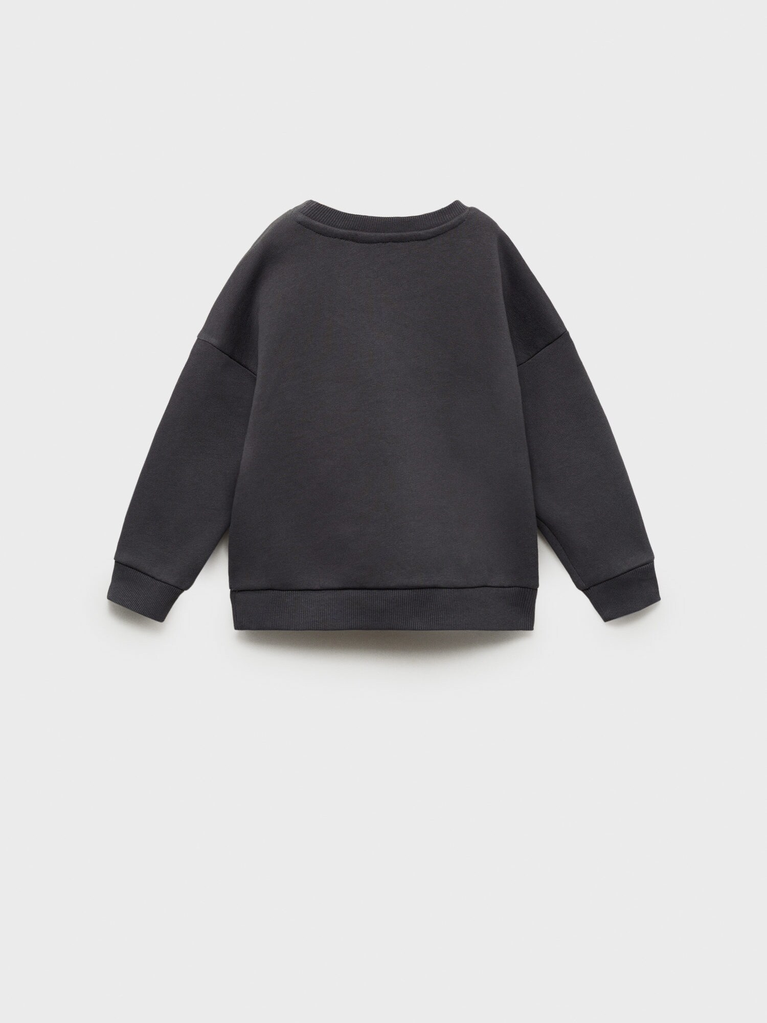 MANGO KIDS Tréning póló  antracit / fenyő / fehér termék 2. képe
