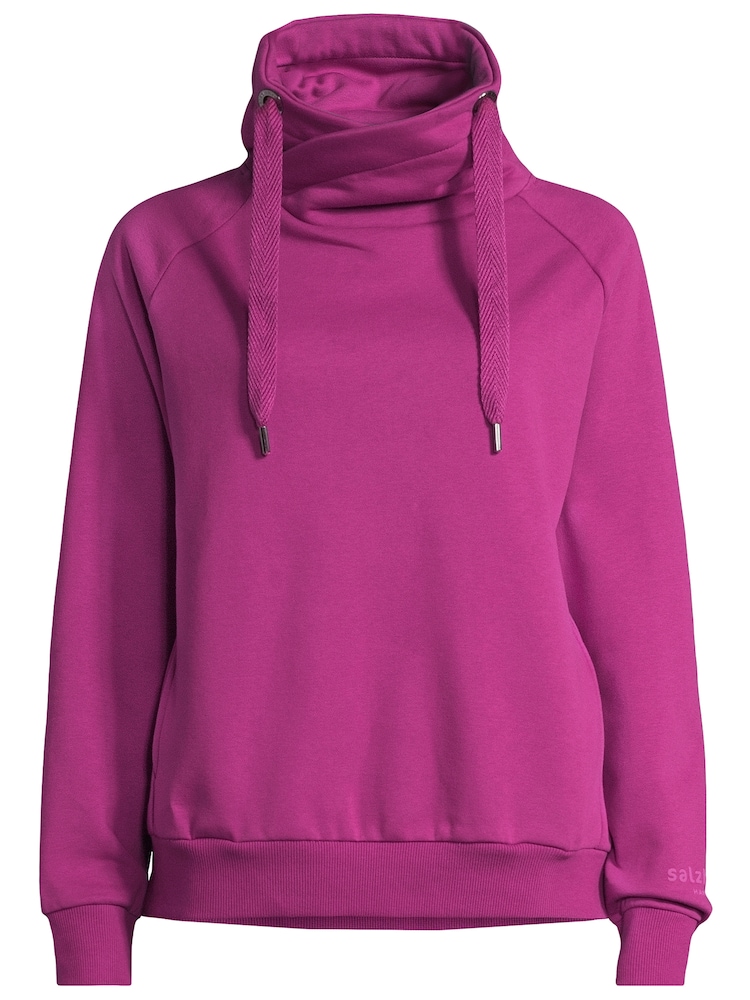 salzhaut Sweatshirt 'SCHARNTÜDER' Damen Größe L lila