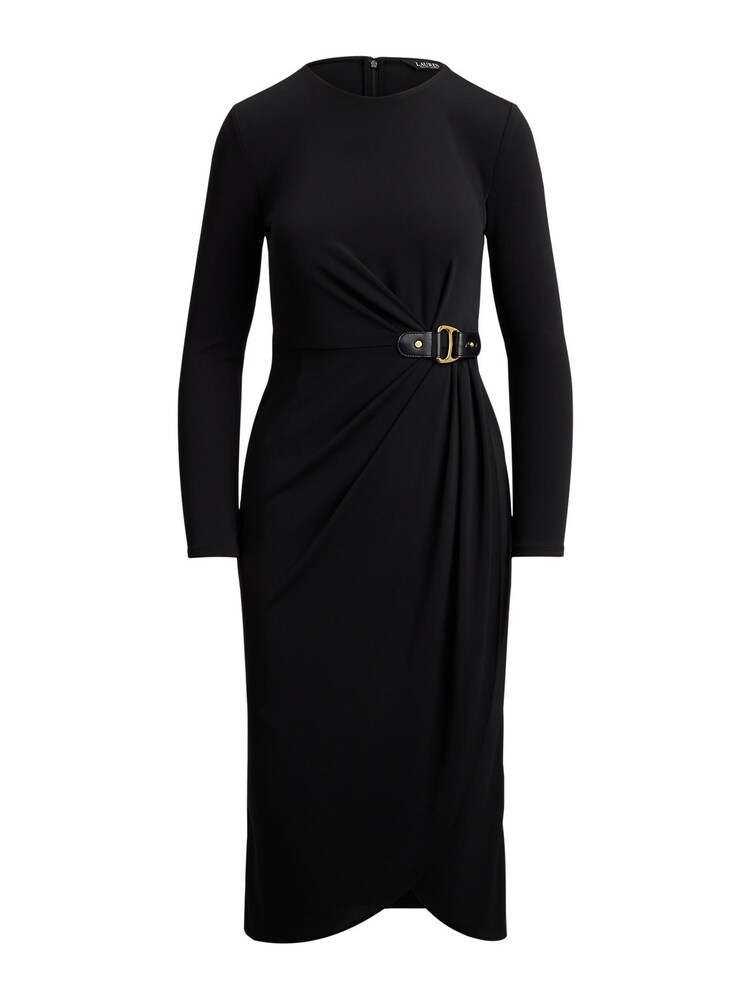 Lauren Ralph Lauren Petite Kleid 'SABLISE' Damen Größe 36 schwarz Winterkleid