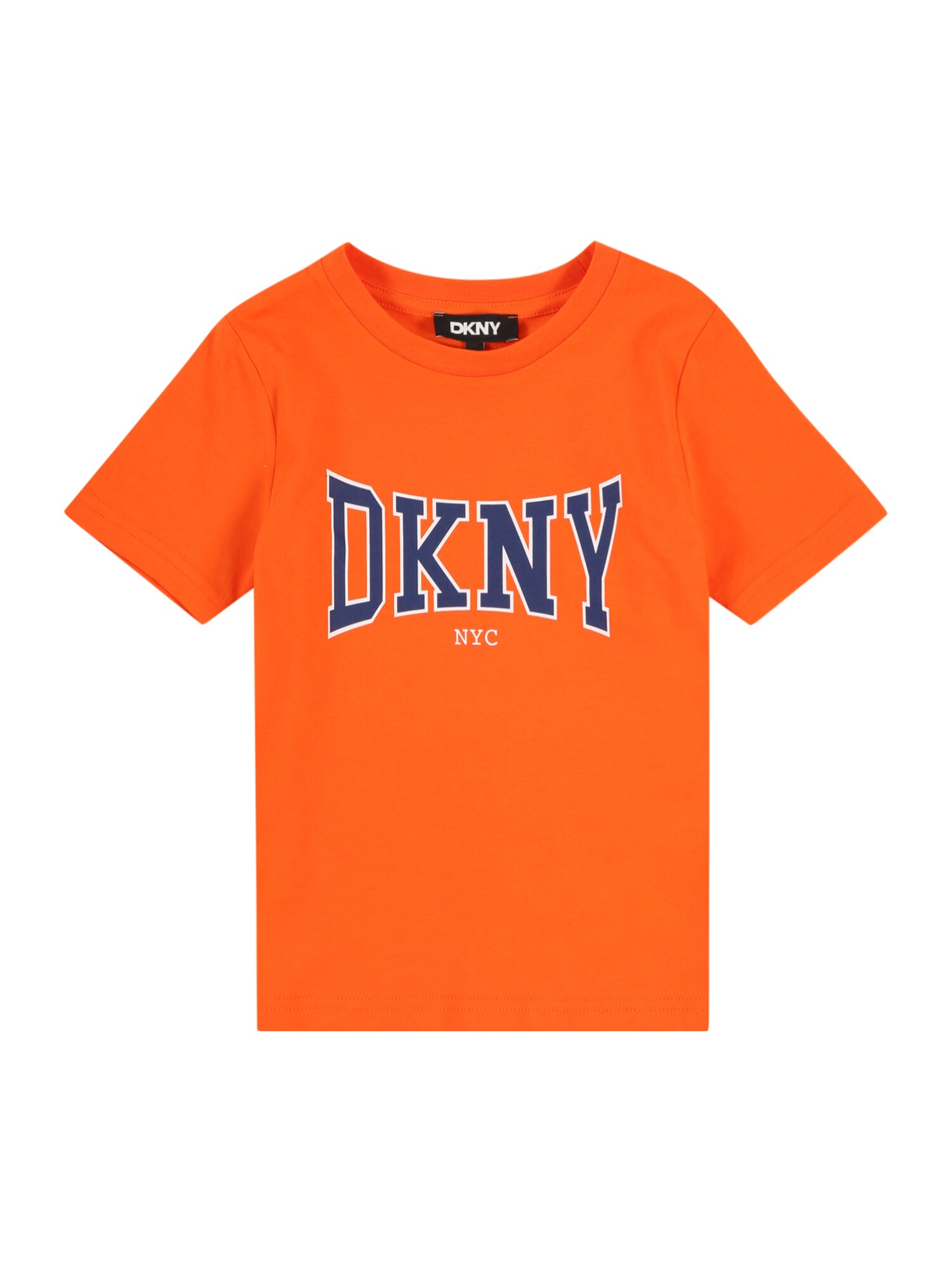 DKNY Tričko  tmavomodrá / tmavooranžová / biela