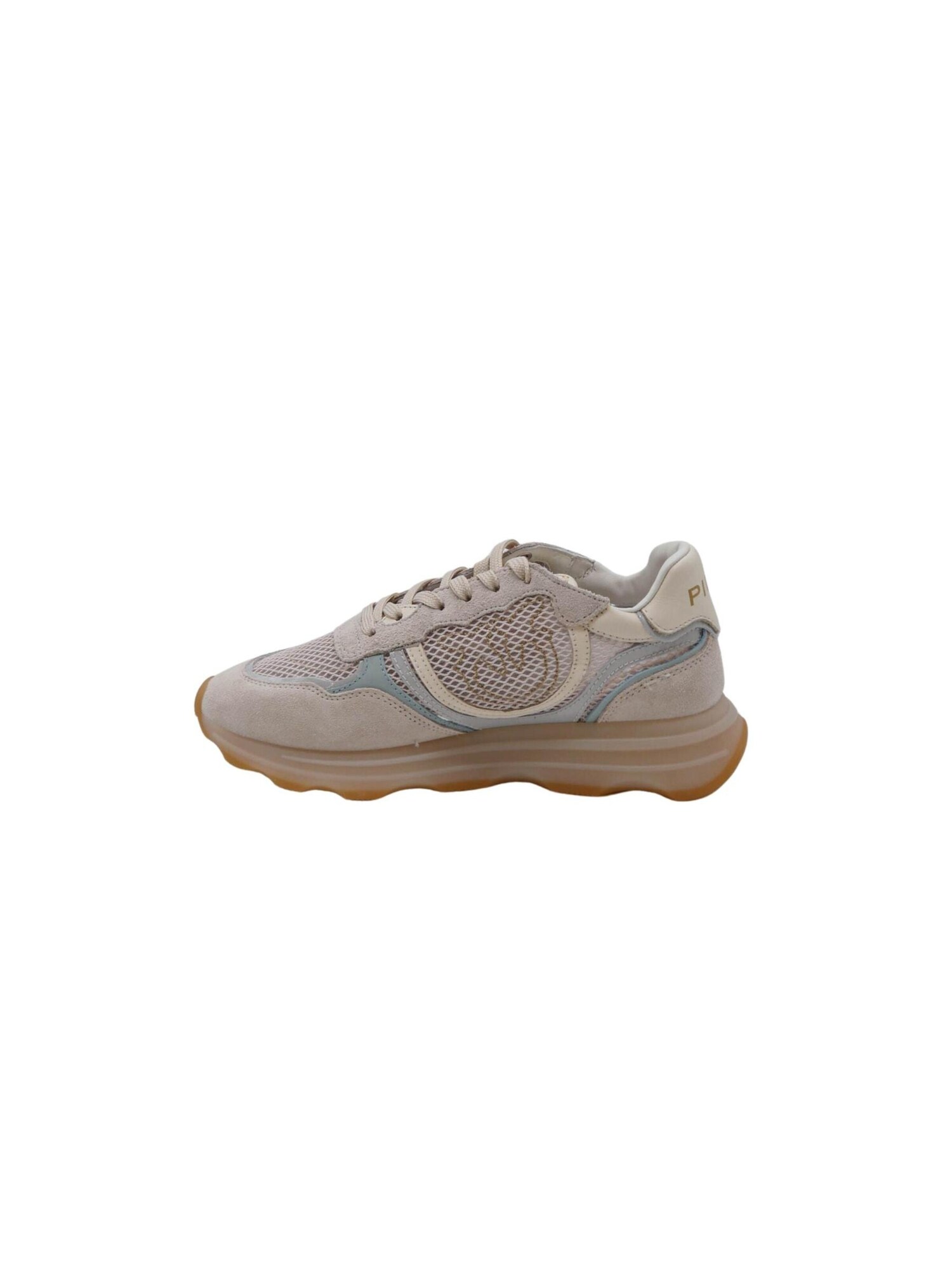 PINKO Zapatillas deportivas bajas 'PINKO ZOE 18B' taupe / gris plateado