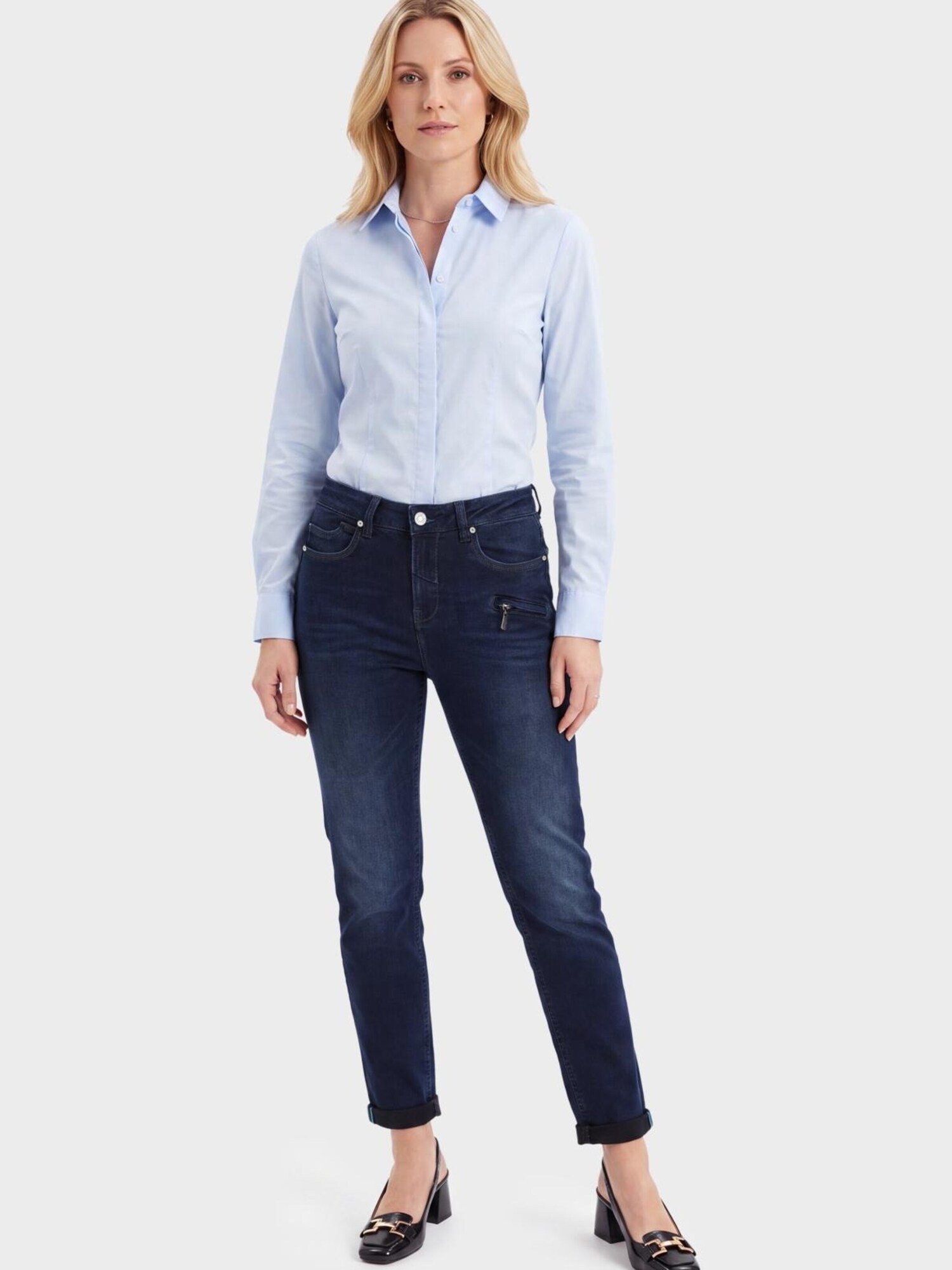 M.O.D MIRACLE OF DENIM Traperice plava