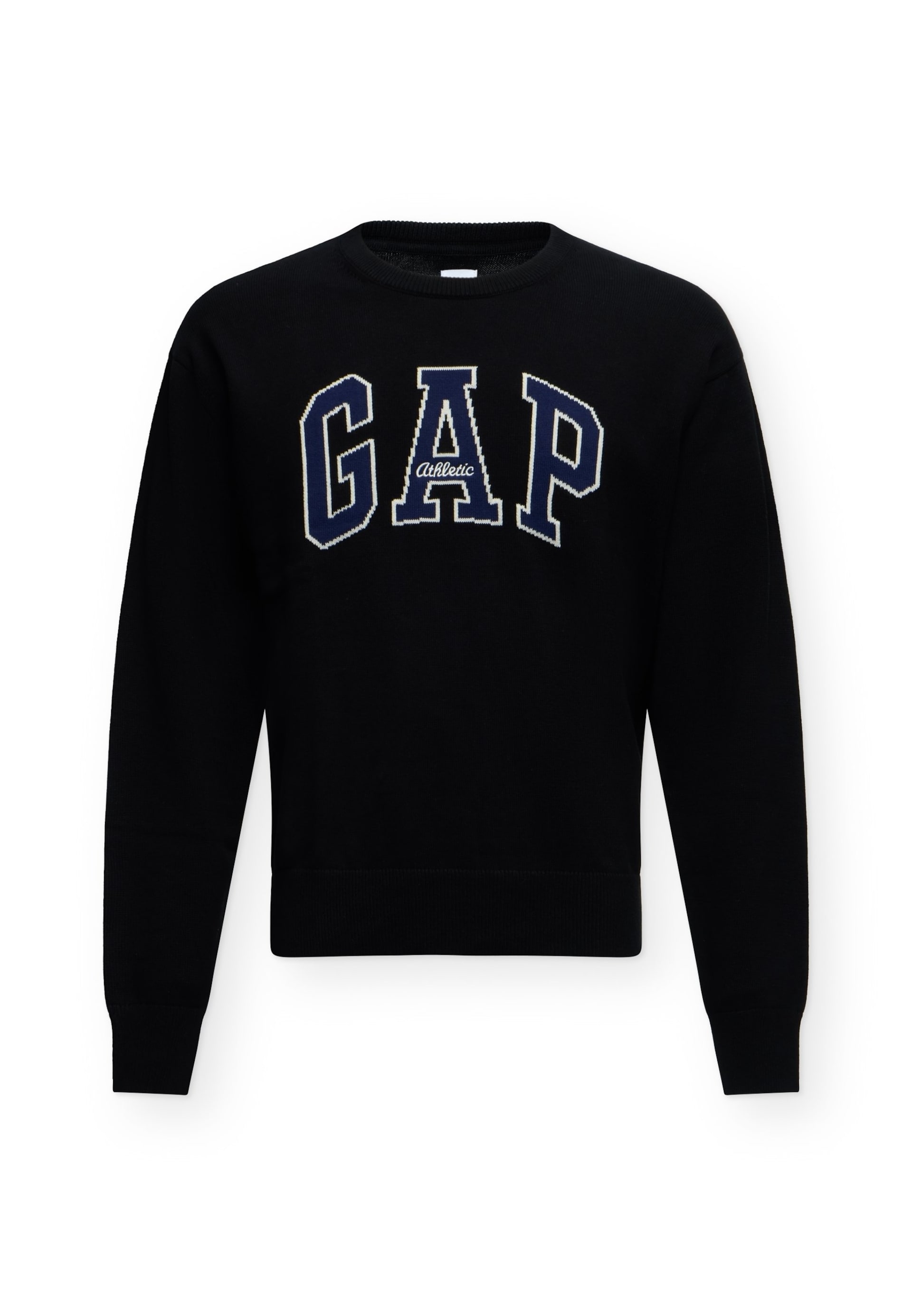GAP Sweatshirt 'ATHLETIC INTARSIA' herr