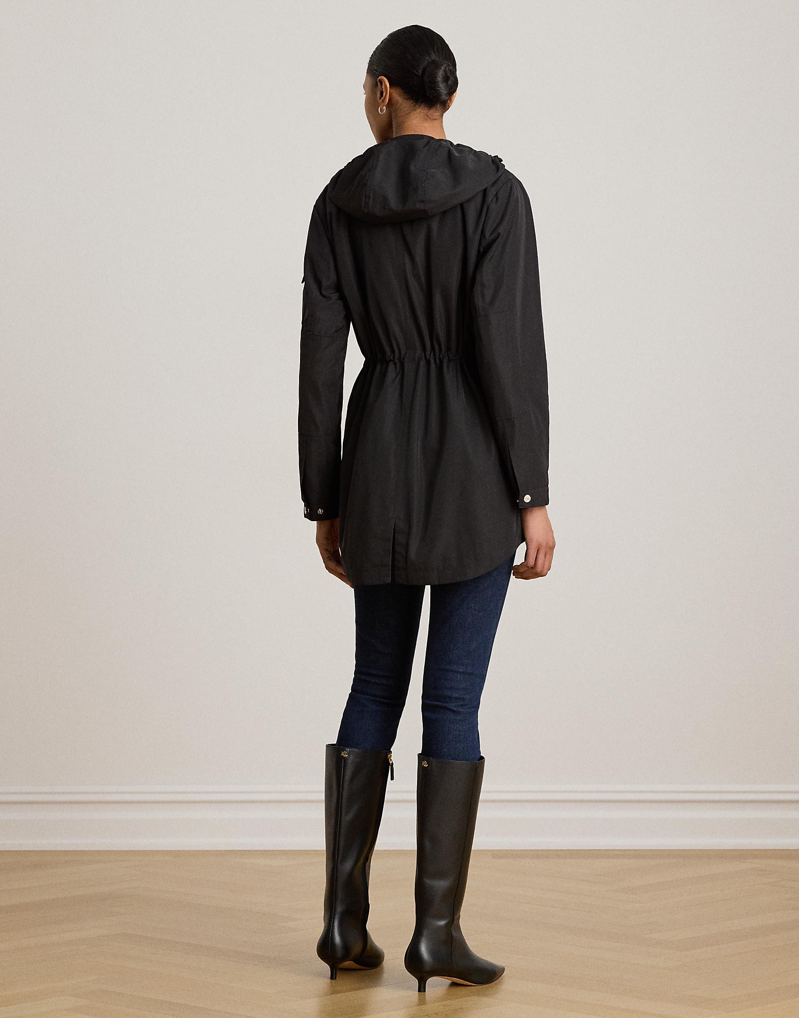 Lauren Ralph Lauren Chaqueta de entretiempo negro – imagen 7