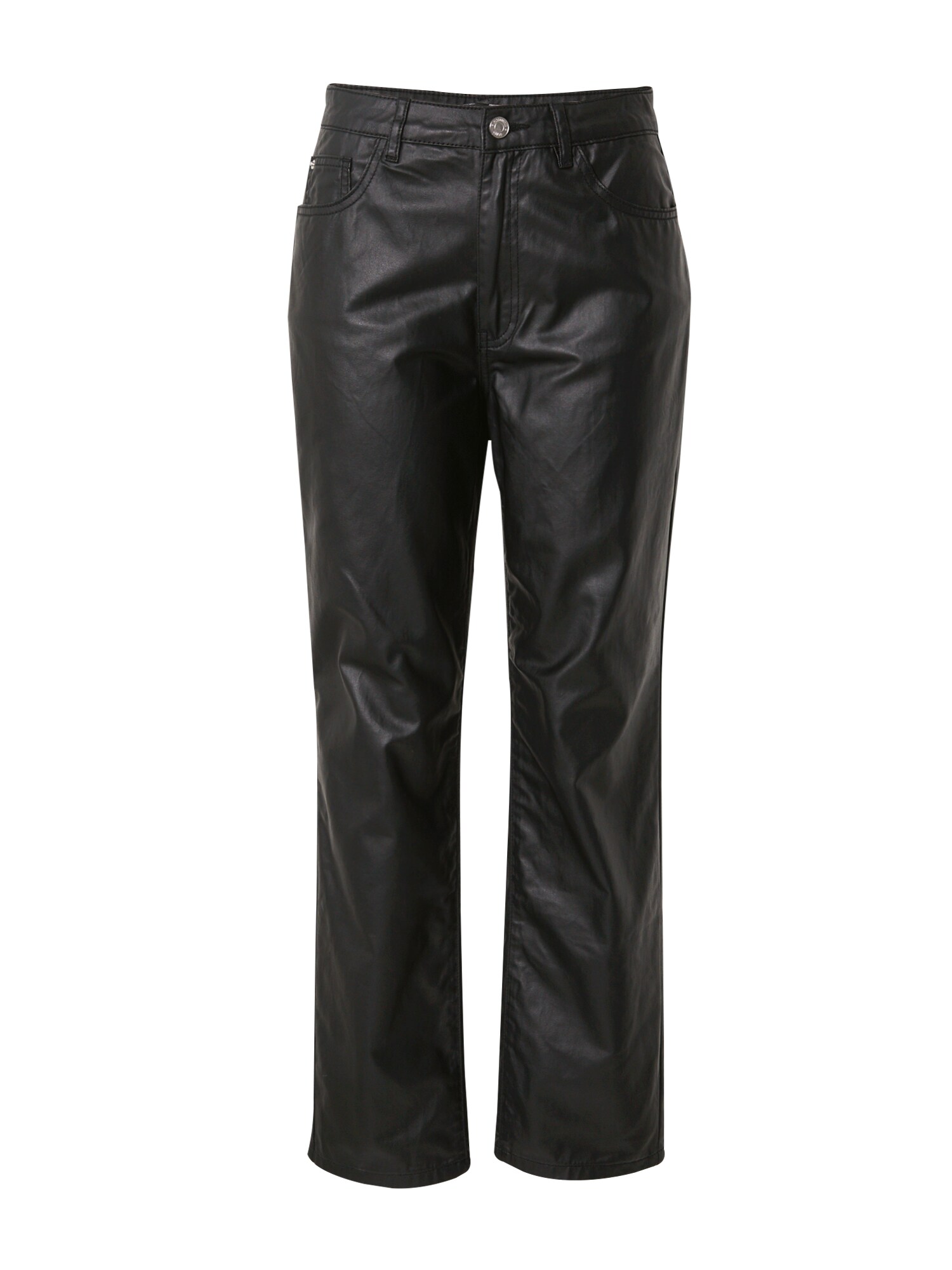 Missguided Džínsy  čierny denim
