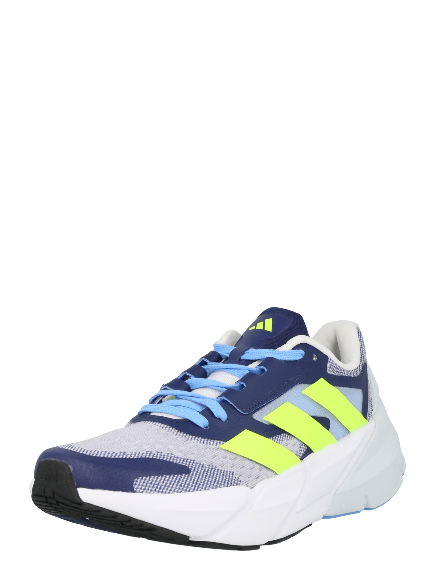 ADIDAS PERFORMANCE Bėgimo batai 'ADISTAR 2 M' mėlyna / neoninė geltona / balta