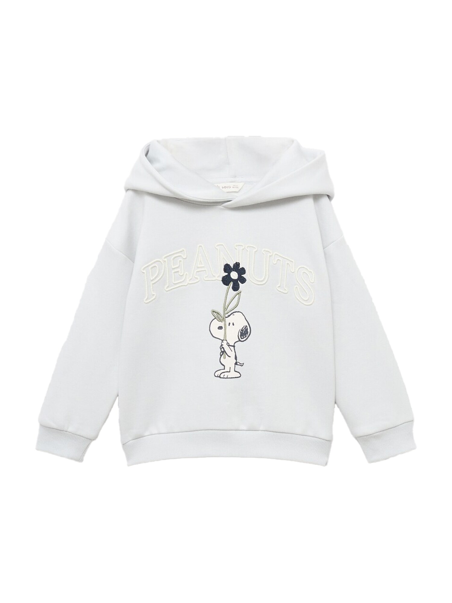MANGO KIDS Mikina 'SYBLUE'  námornícka modrá / pastelovo modrá / biela